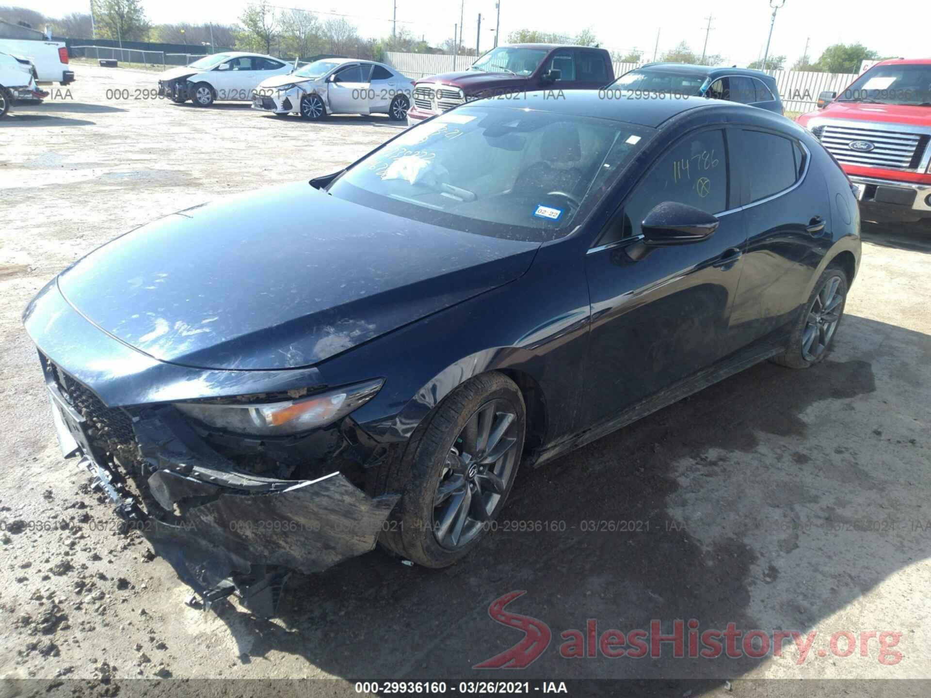 JM1BPAMM7K1146786 2019 MAZDA MAZDA3 HATCHBACK