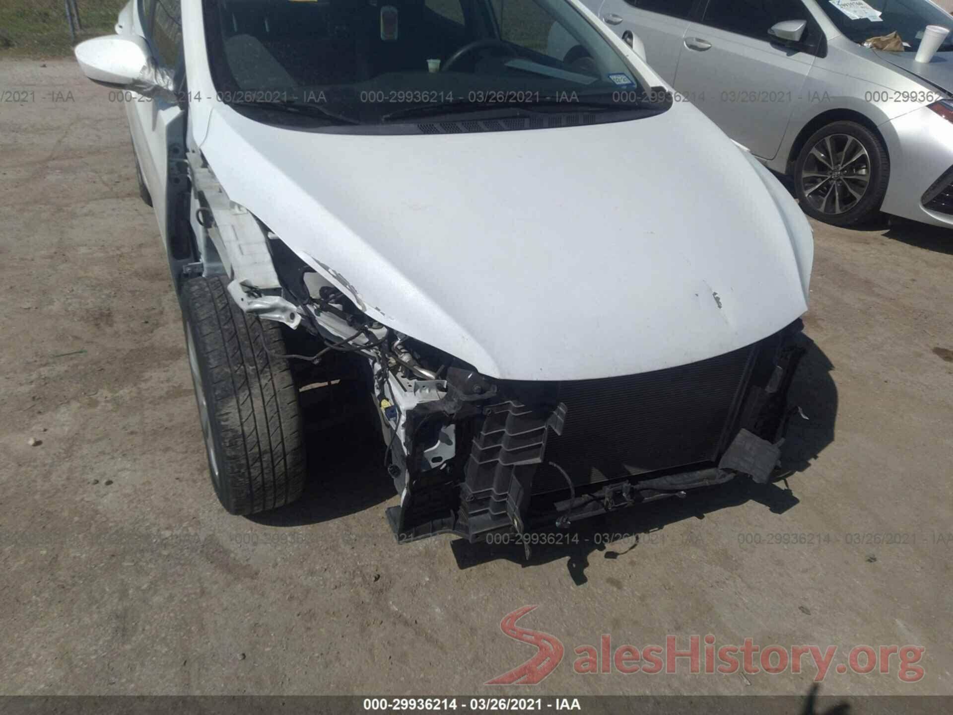 5NPDH4AE4GH751286 2016 HYUNDAI ELANTRA