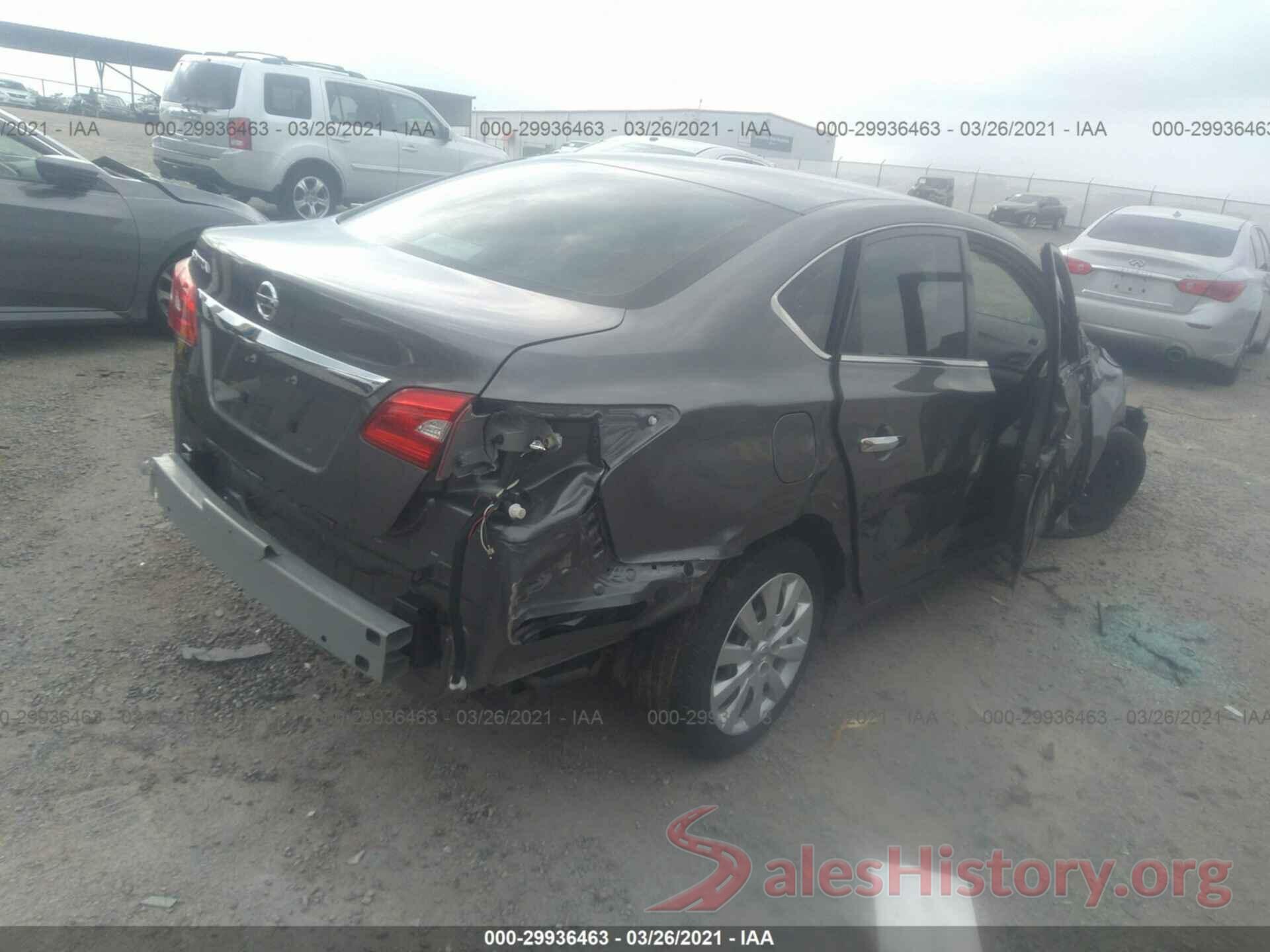 3N1AB7AP4KY234608 2019 NISSAN SENTRA