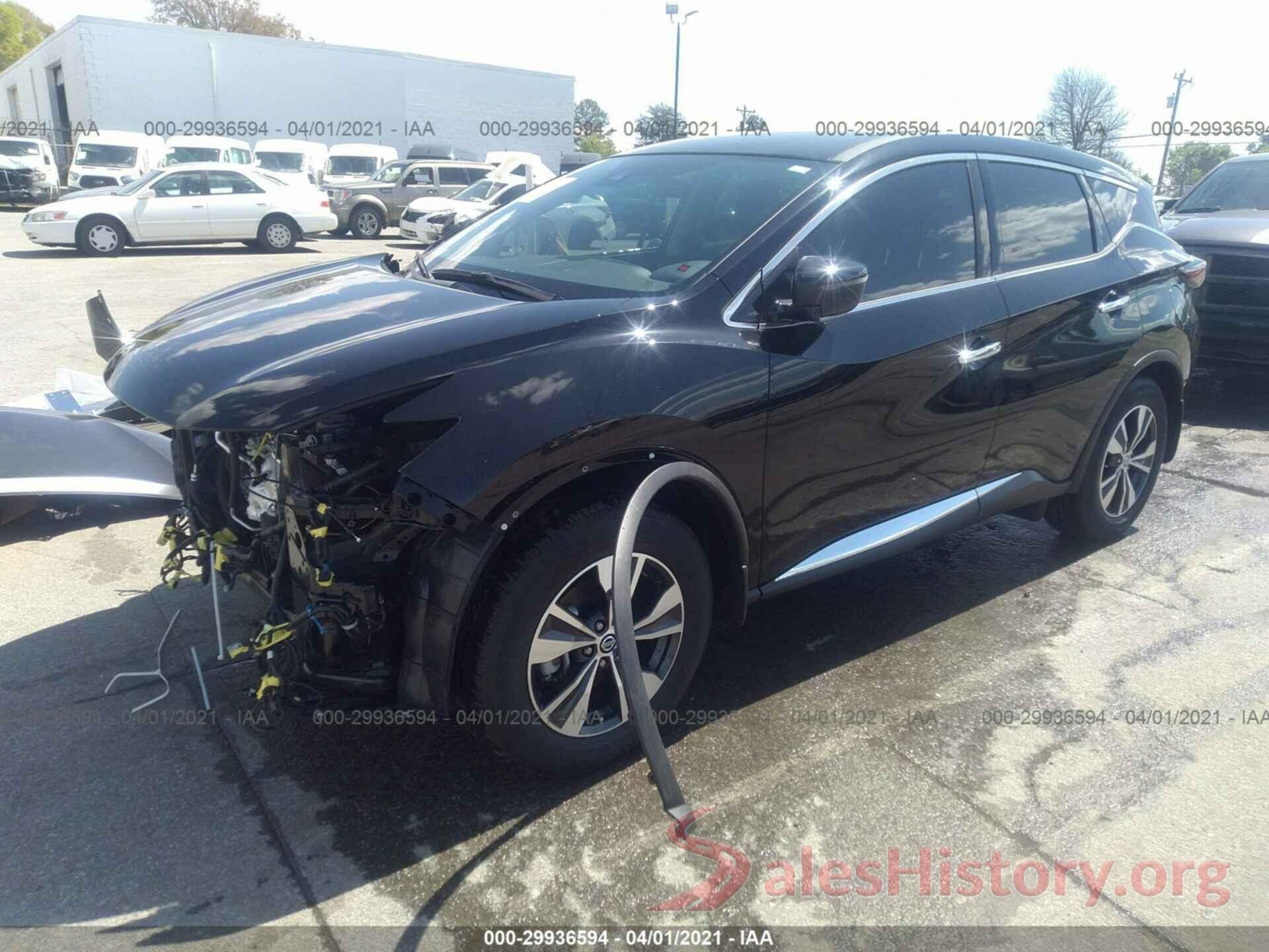 5N1AZ2AJ0LN165109 2020 NISSAN MURANO