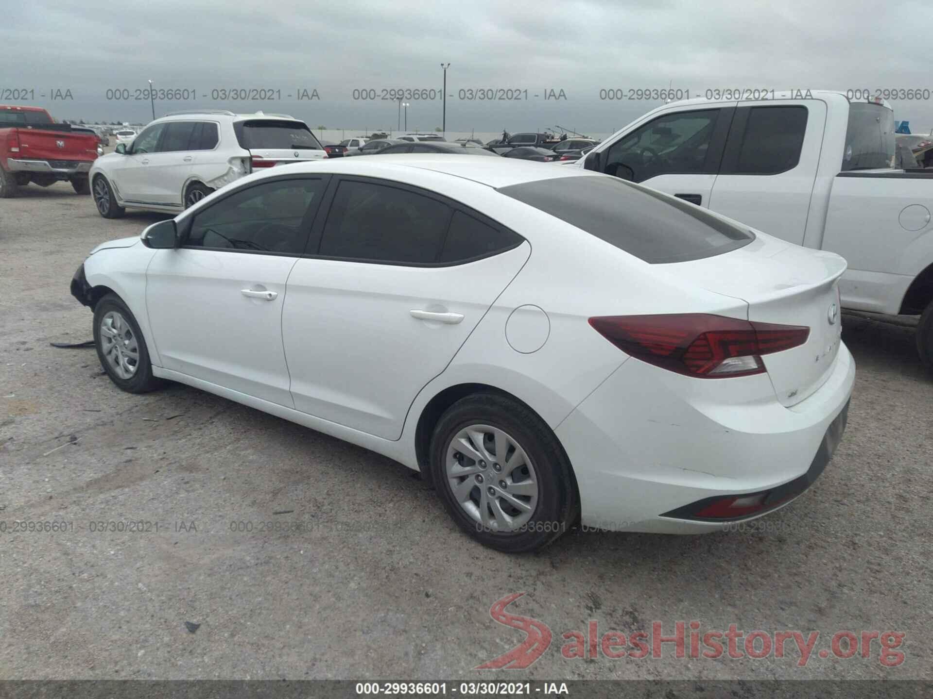 5NPD74LF5LH499311 2020 HYUNDAI ELANTRA