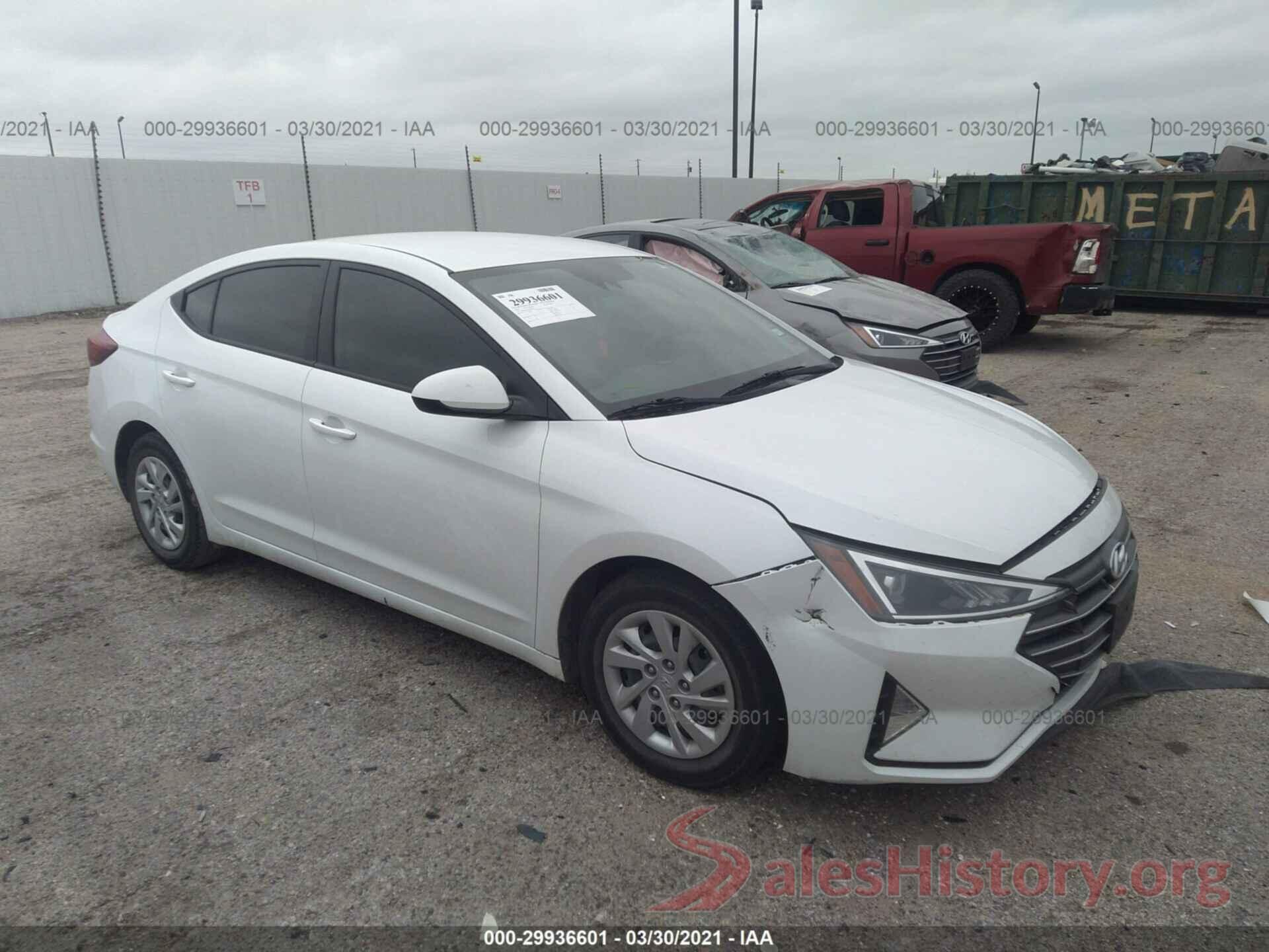 5NPD74LF5LH499311 2020 HYUNDAI ELANTRA