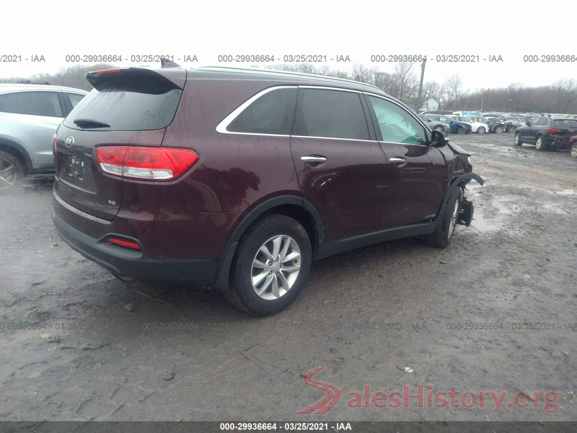 5XYPGDA56HG210636 2017 KIA SORENTO