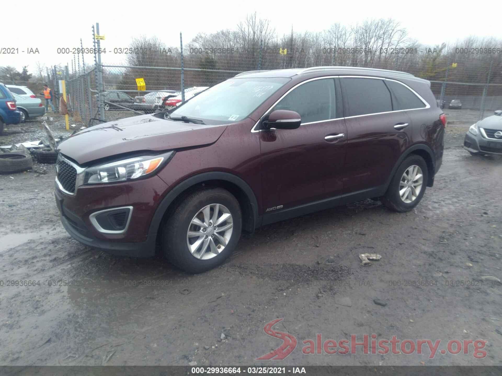 5XYPGDA56HG210636 2017 KIA SORENTO