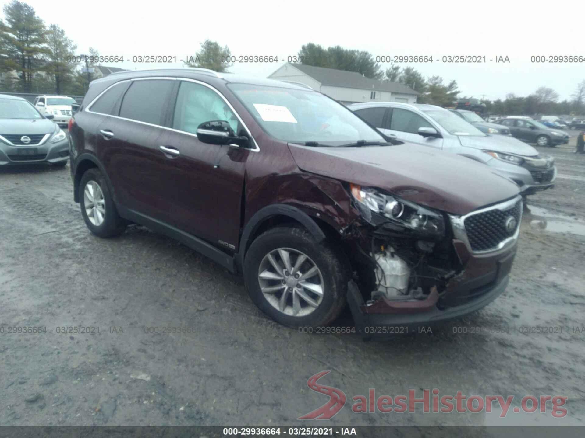 5XYPGDA56HG210636 2017 KIA SORENTO