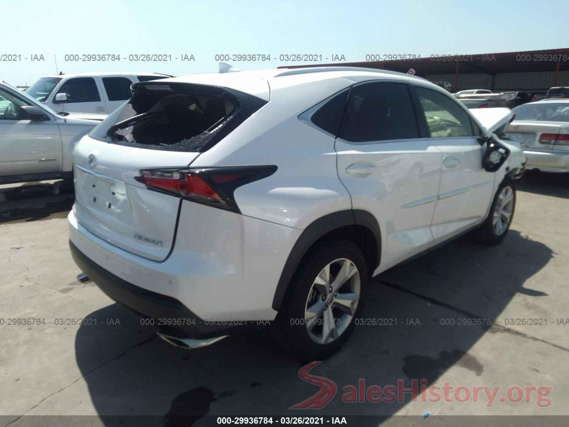 JTJYARBZ8H2084016 2017 LEXUS NX