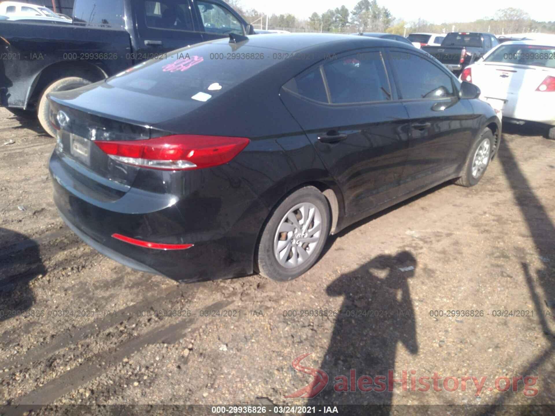 5NPD74LF9HH154273 2017 HYUNDAI ELANTRA