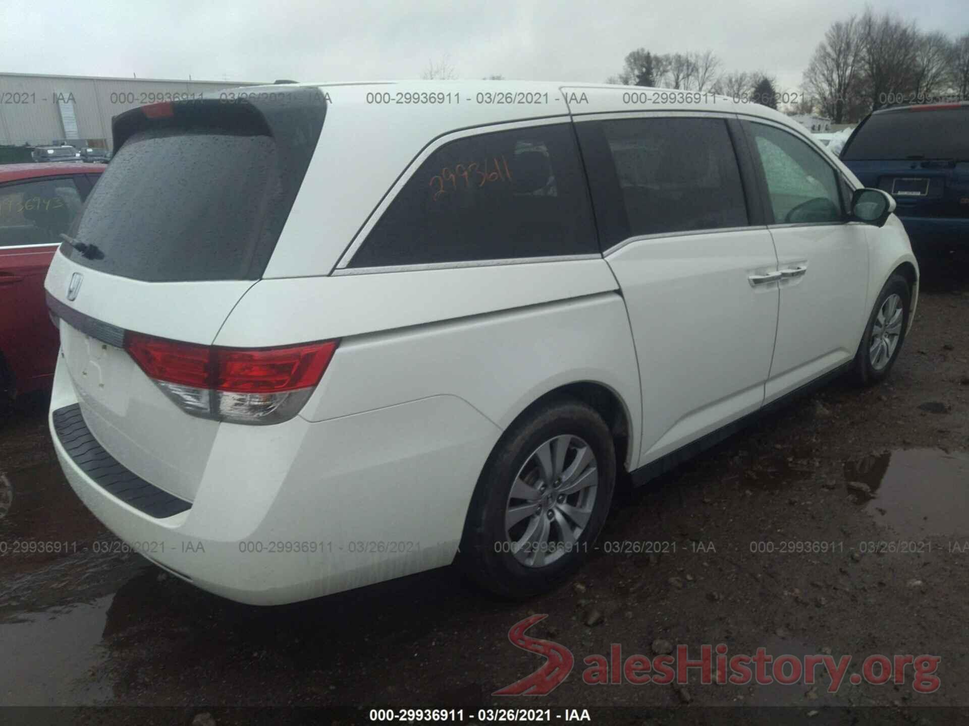 5FNRL5H69GB026273 2016 HONDA ODYSSEY