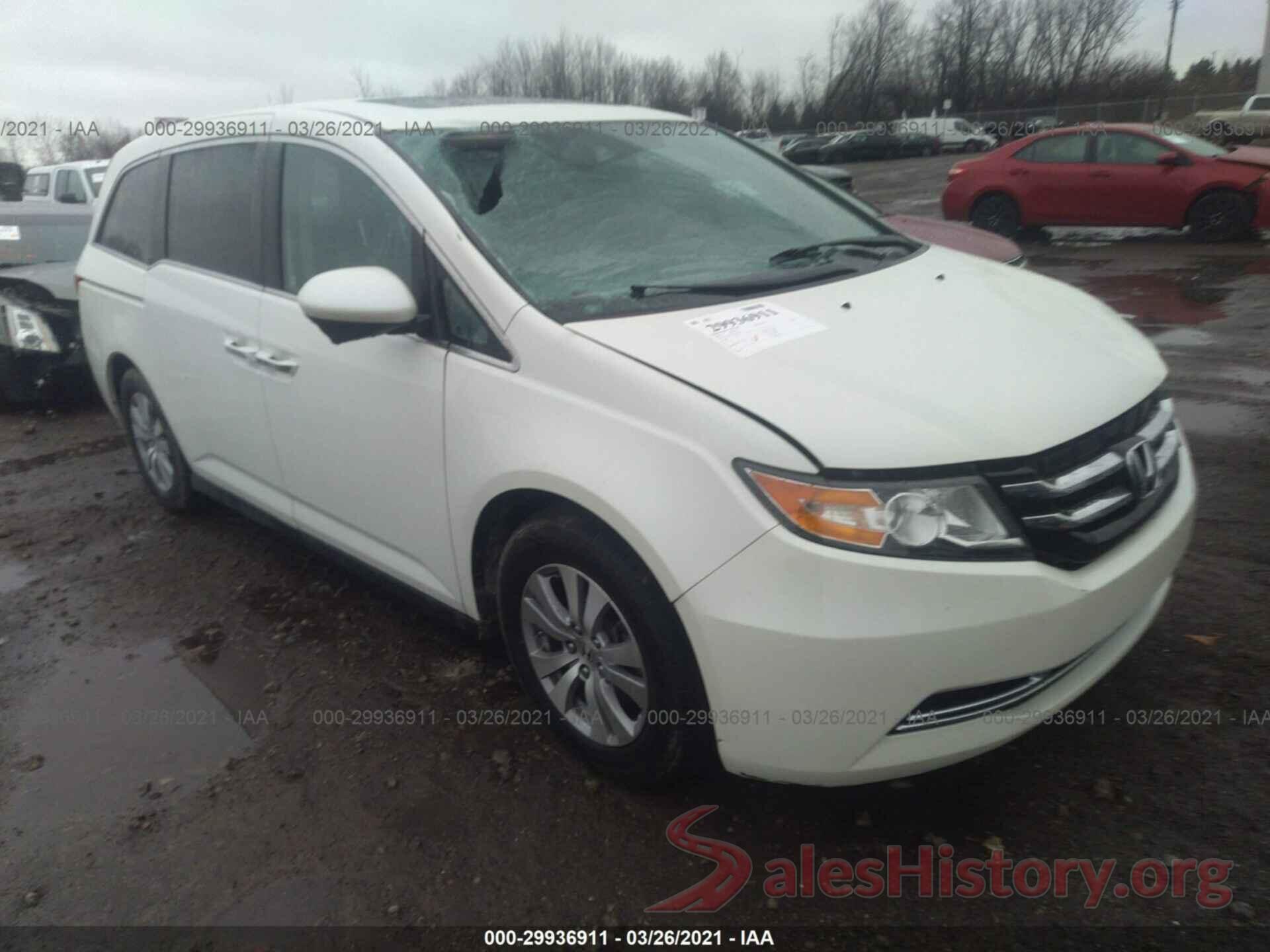 5FNRL5H69GB026273 2016 HONDA ODYSSEY