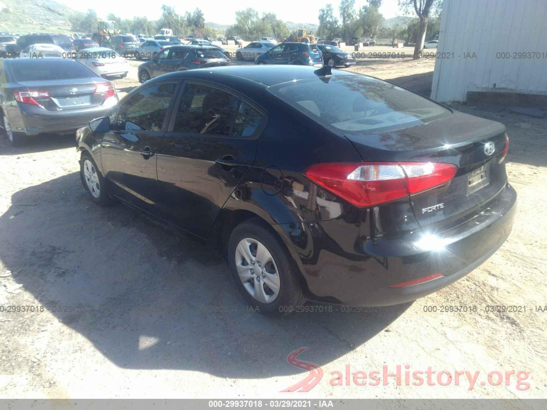 KNAFK4A65G5617466 2016 KIA FORTE