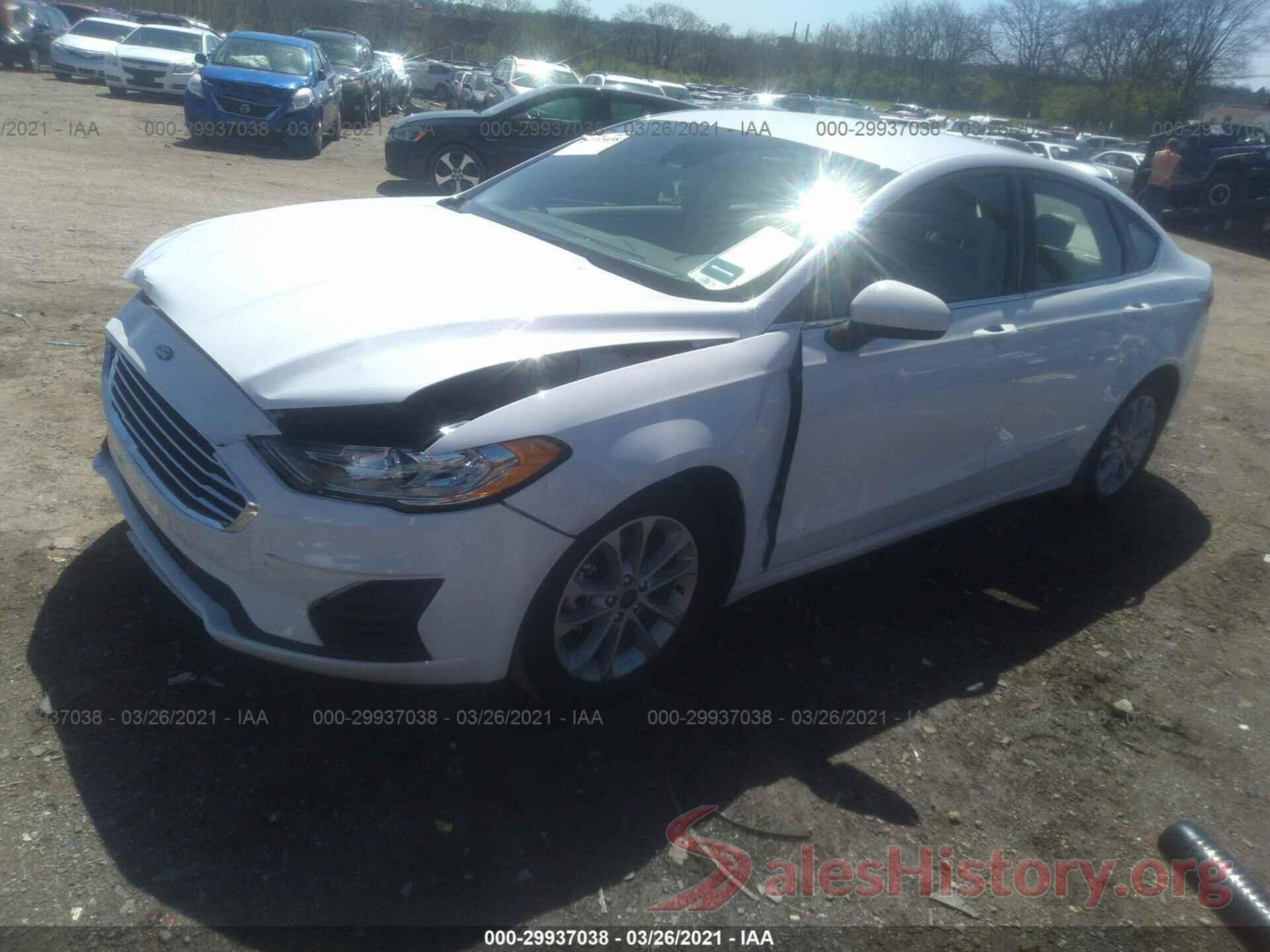 3FA6P0HD1LR220187 2020 FORD FUSION