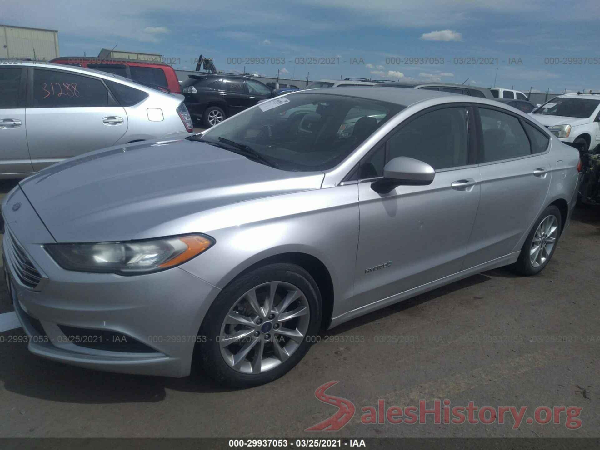 3FA6P0LU6HR386624 2017 FORD FUSION