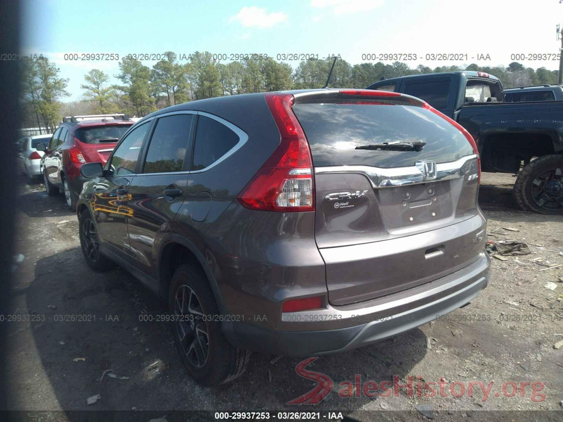 2HKRM4H49GH672923 2016 HONDA CR-V