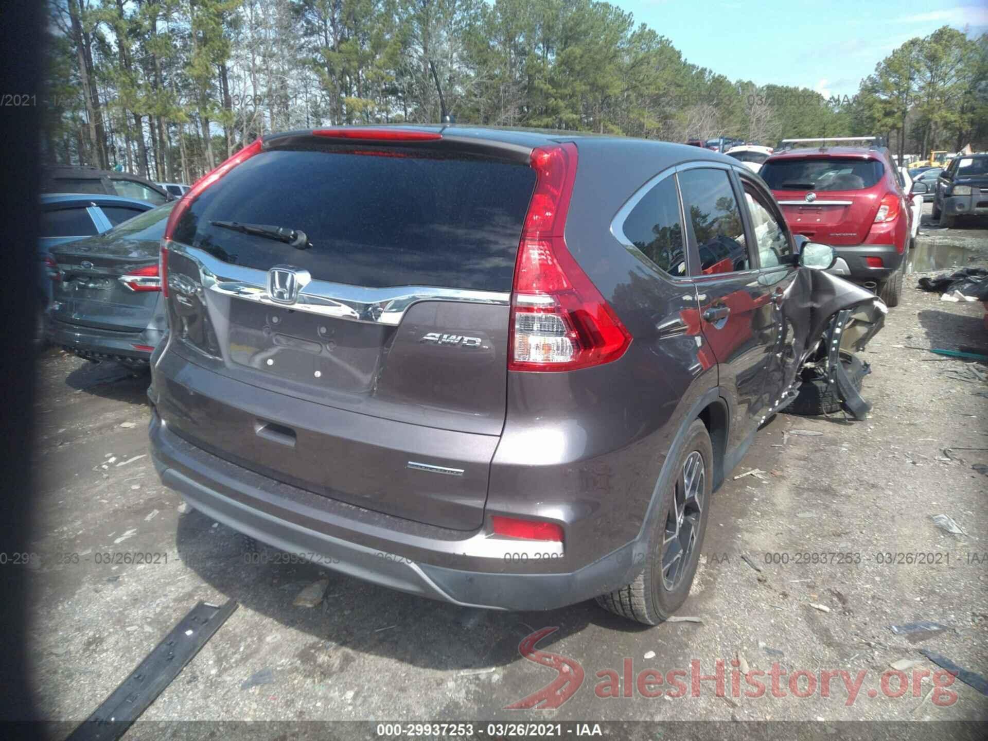 2HKRM4H49GH672923 2016 HONDA CR-V