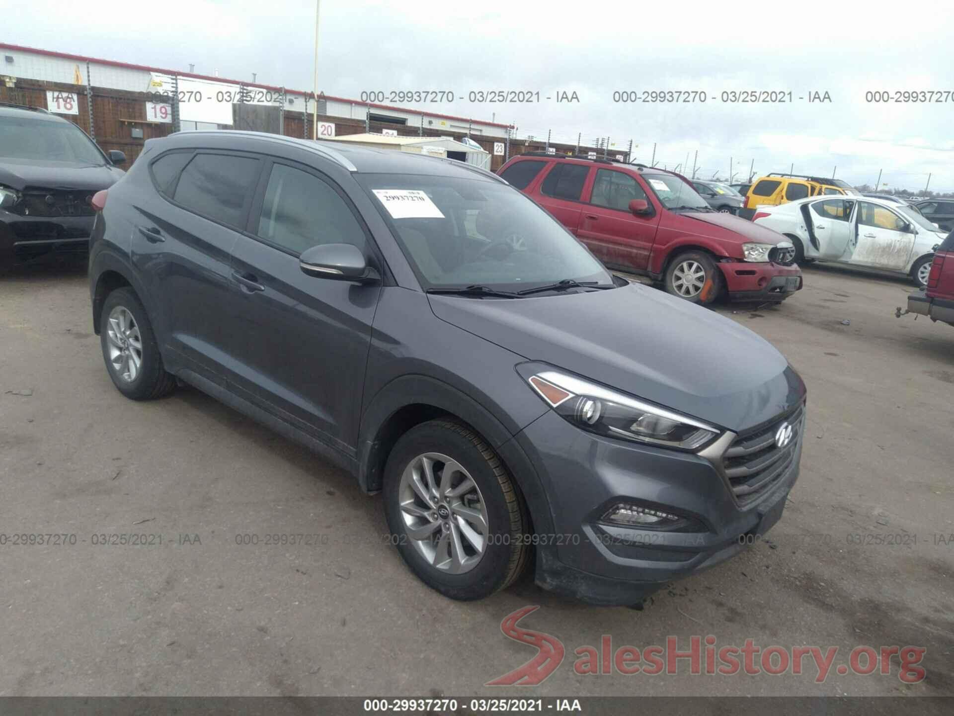 KM8J3CA28GU216464 2016 HYUNDAI TUCSON