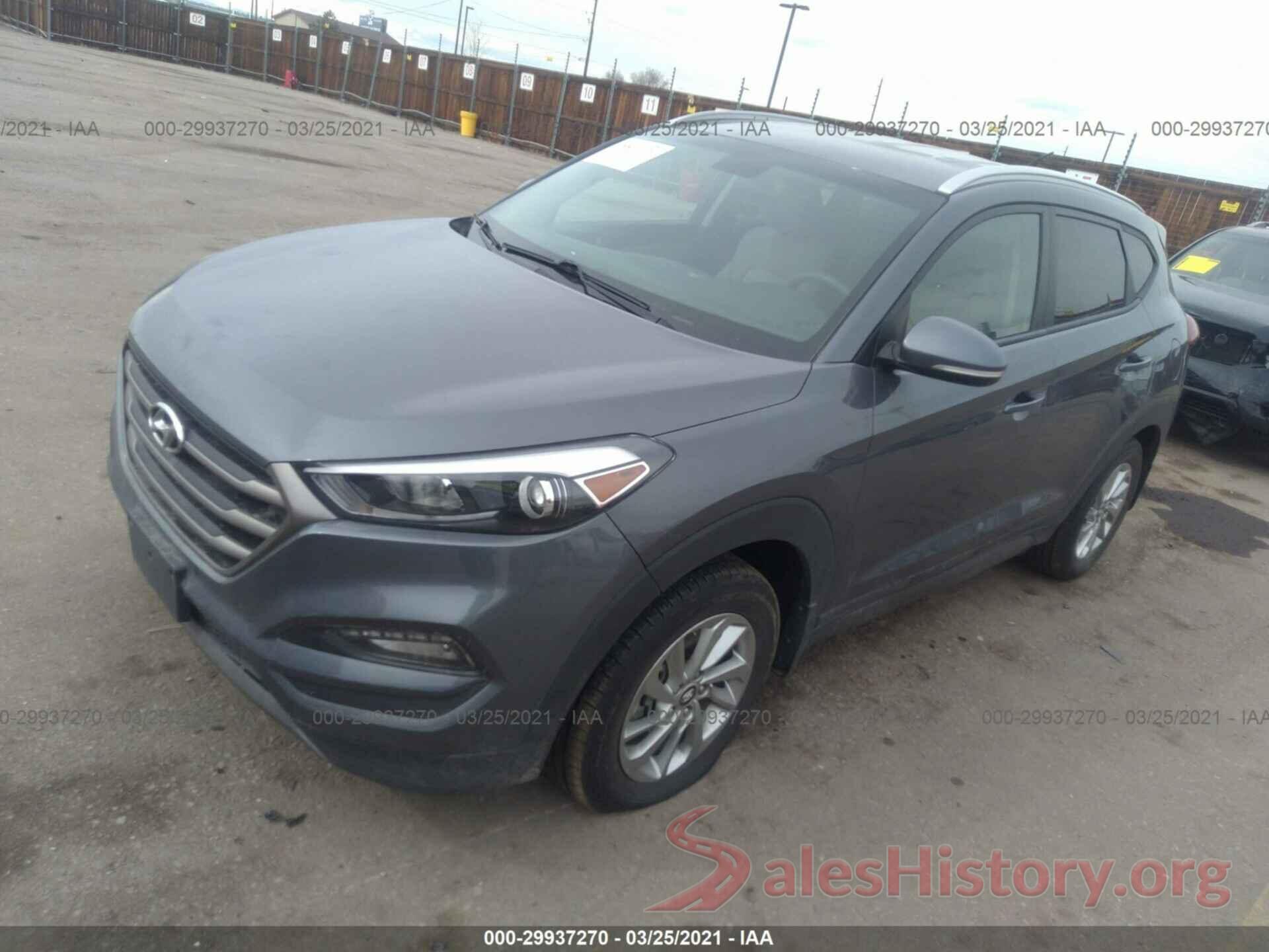 KM8J3CA28GU216464 2016 HYUNDAI TUCSON