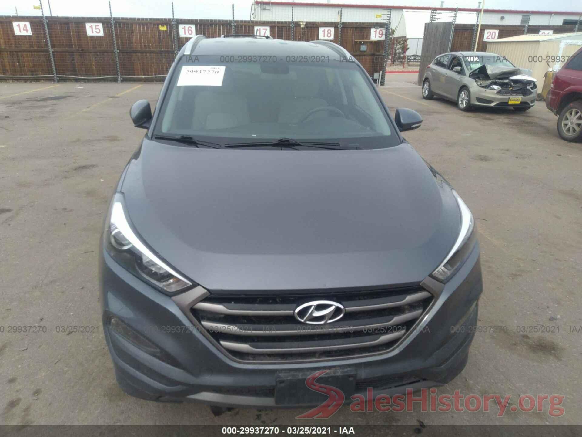 KM8J3CA28GU216464 2016 HYUNDAI TUCSON