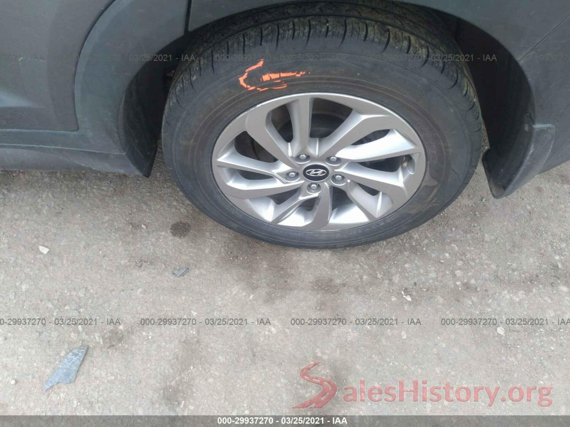 KM8J3CA28GU216464 2016 HYUNDAI TUCSON