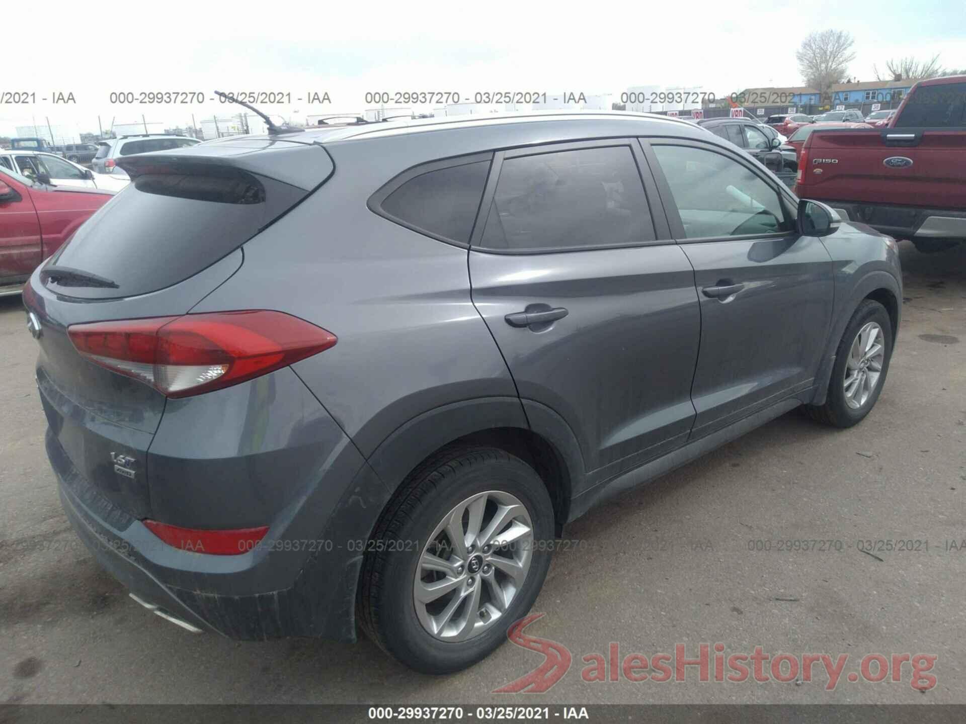 KM8J3CA28GU216464 2016 HYUNDAI TUCSON