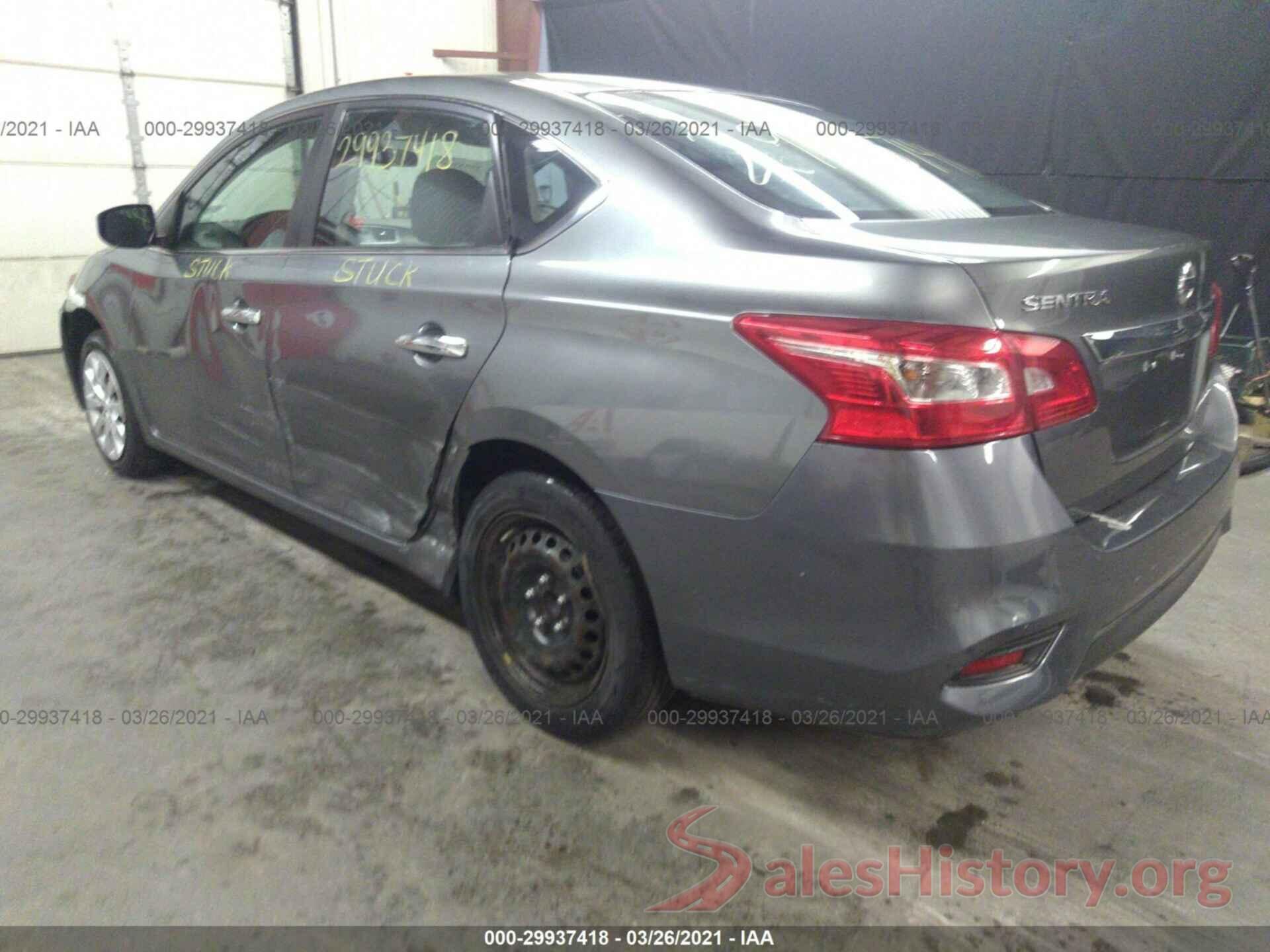 3N1AB7AP5GY266832 2016 NISSAN SENTRA