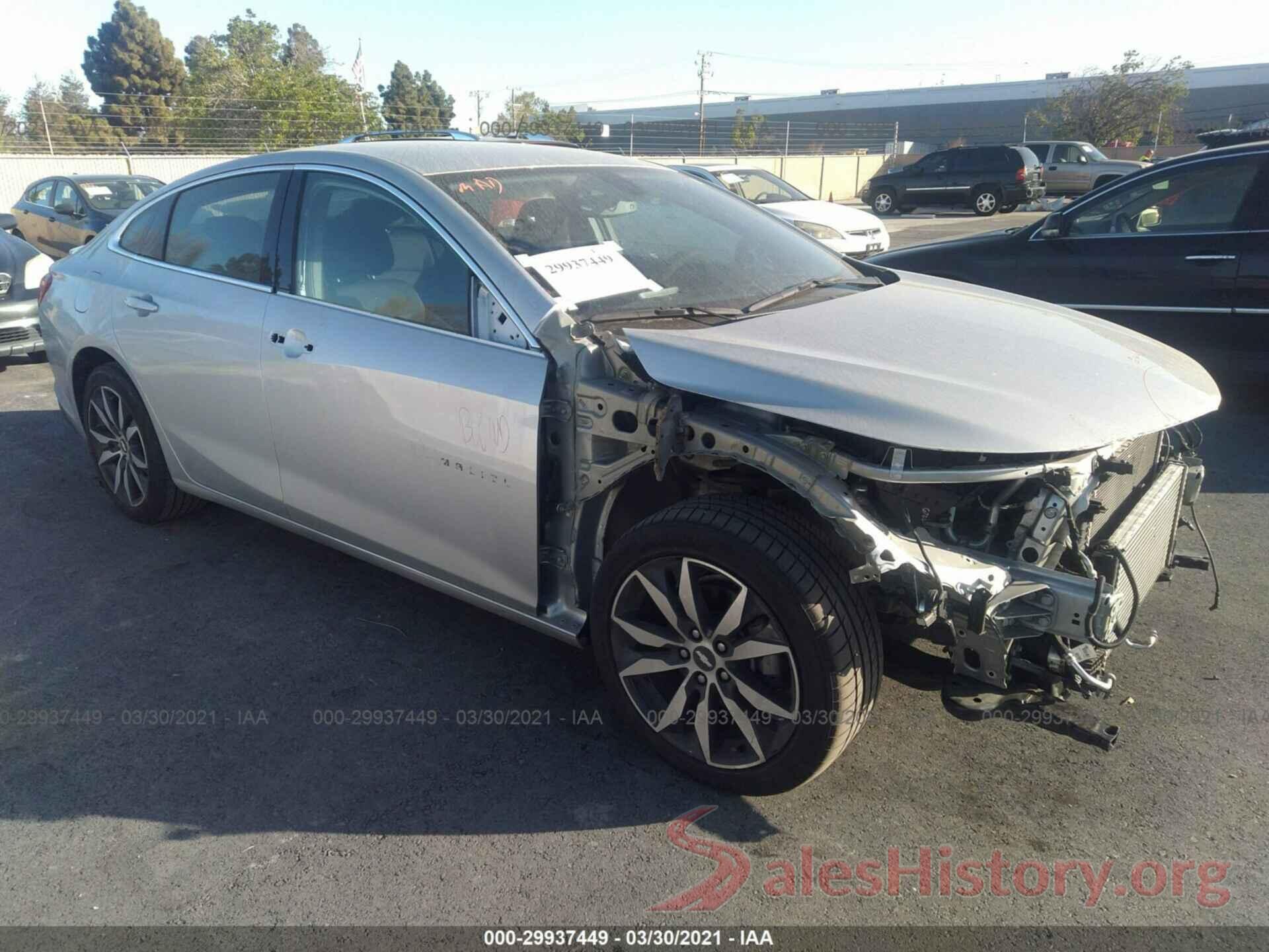 1G1ZD5ST4JF258240 2018 CHEVROLET MALIBU