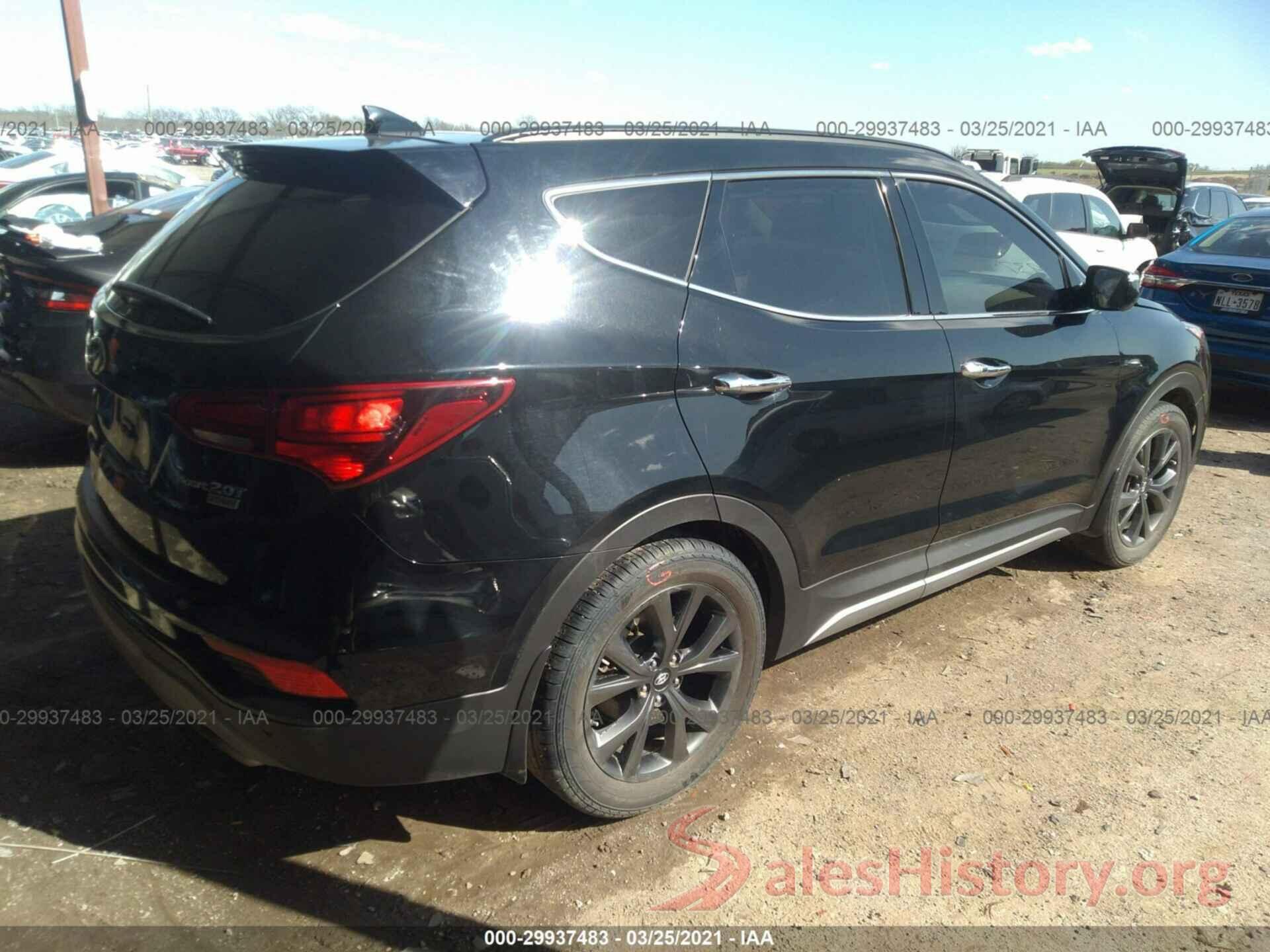 5XYZW4LA7JG570591 2018 HYUNDAI SANTA FE SPORT