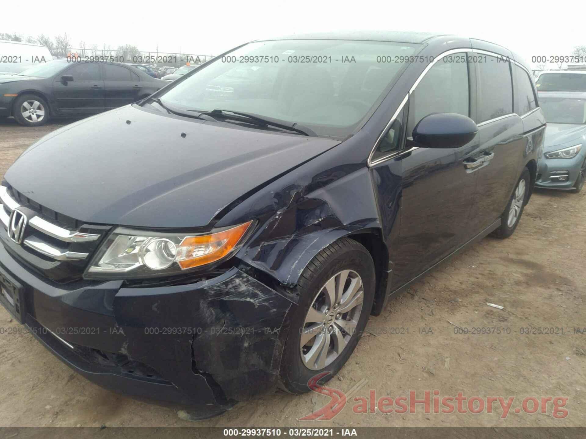 5FNRL5H49GB087881 2016 HONDA ODYSSEY