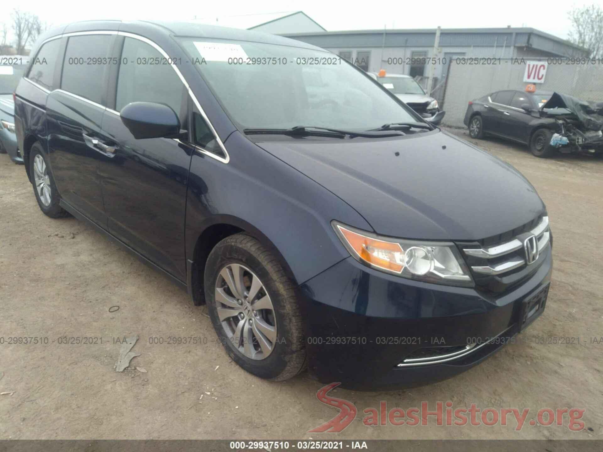 5FNRL5H49GB087881 2016 HONDA ODYSSEY