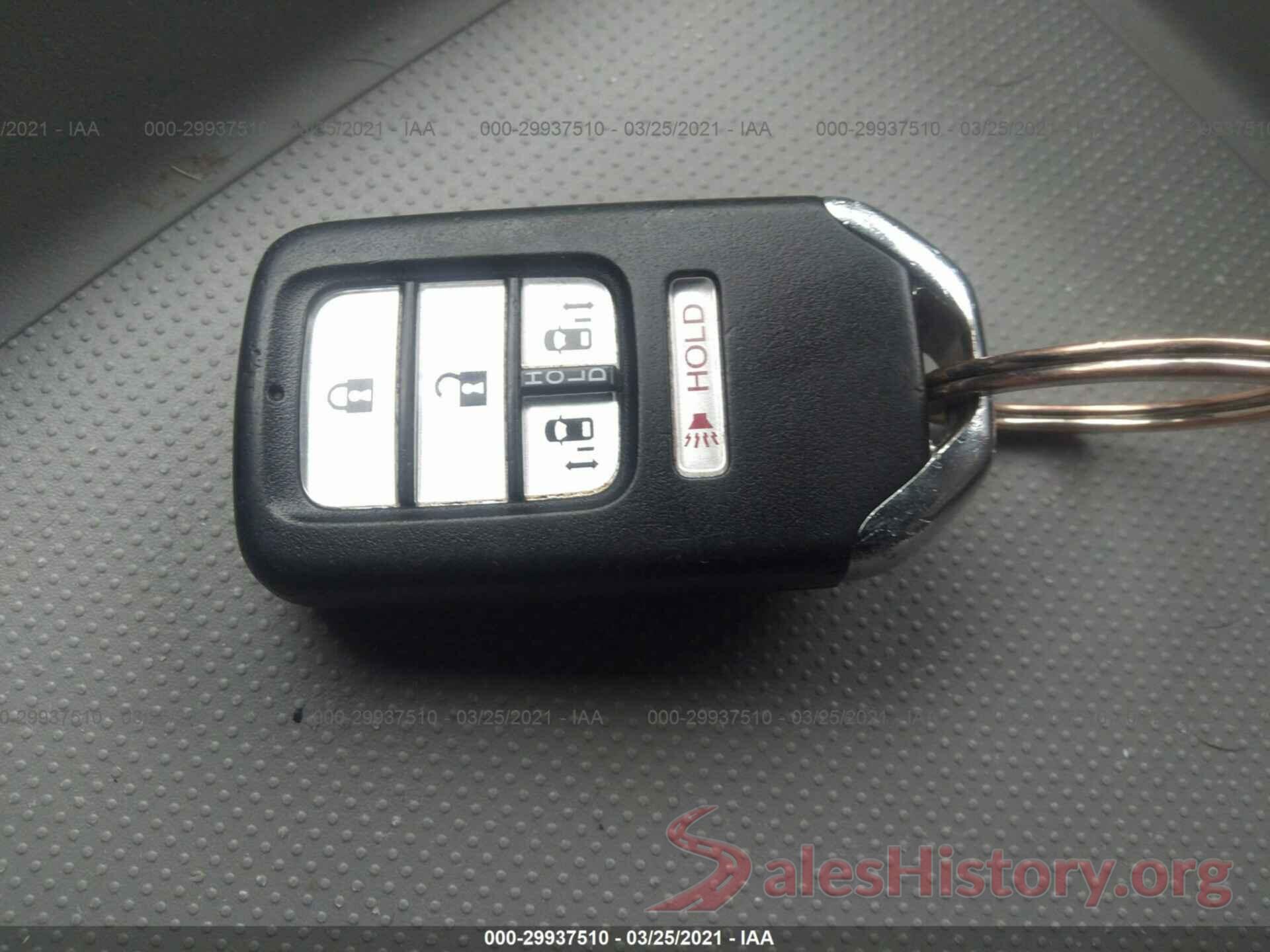 5FNRL5H49GB087881 2016 HONDA ODYSSEY