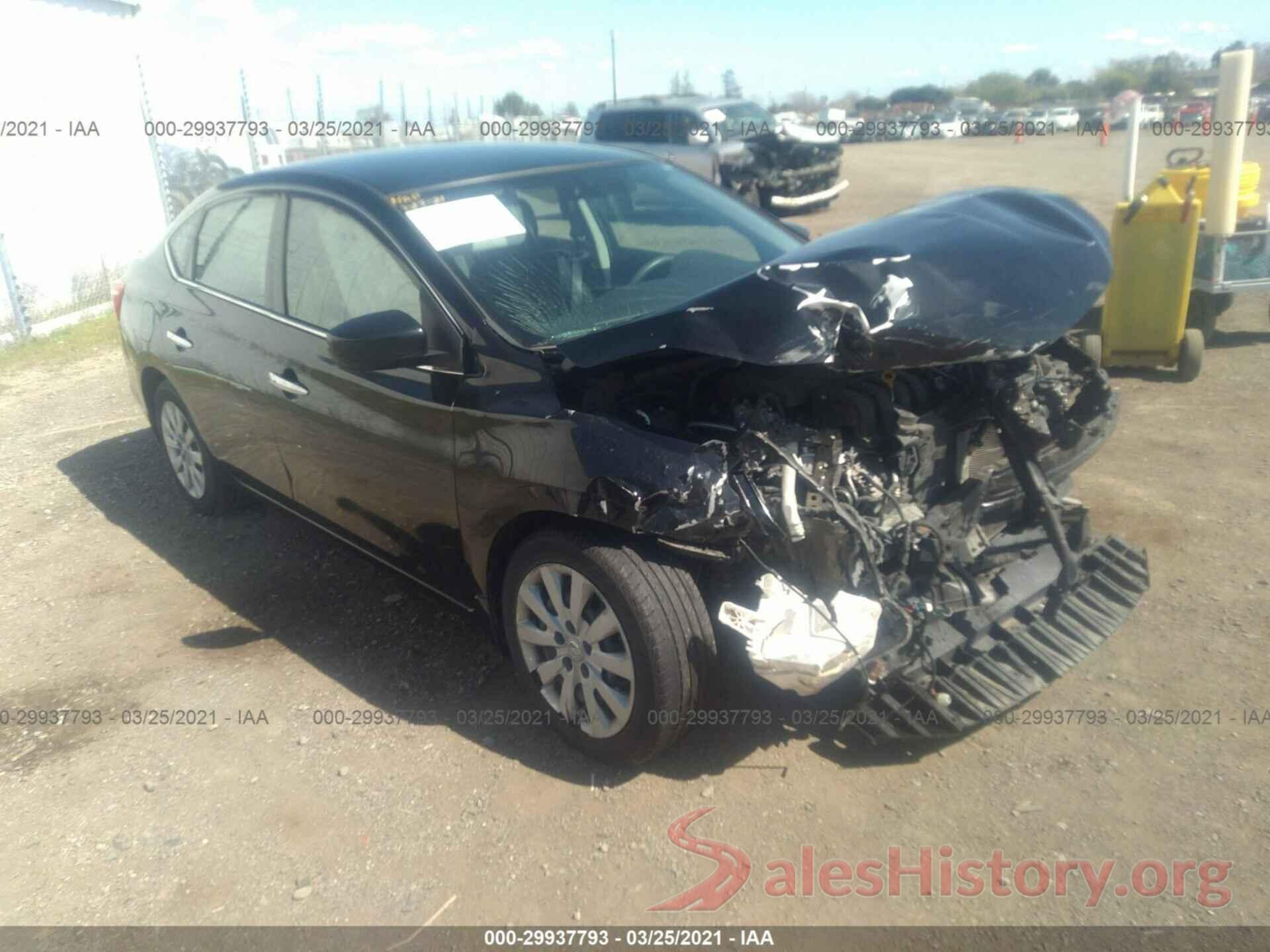 3N1AB7AP6GL657498 2016 NISSAN SENTRA