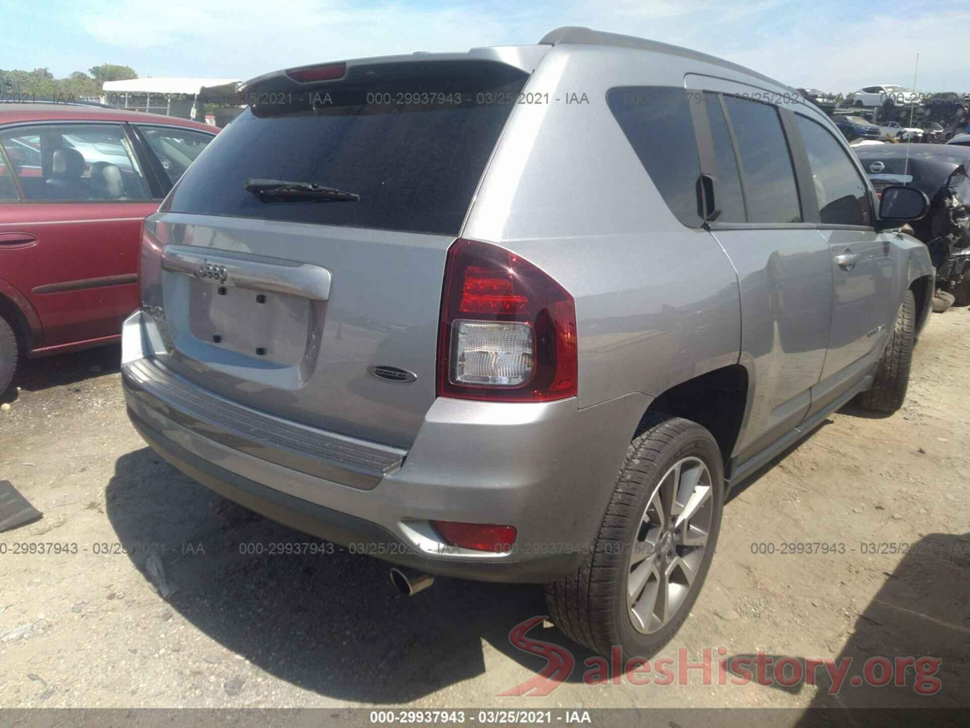 1C4NJDBB2GD772916 2016 JEEP COMPASS