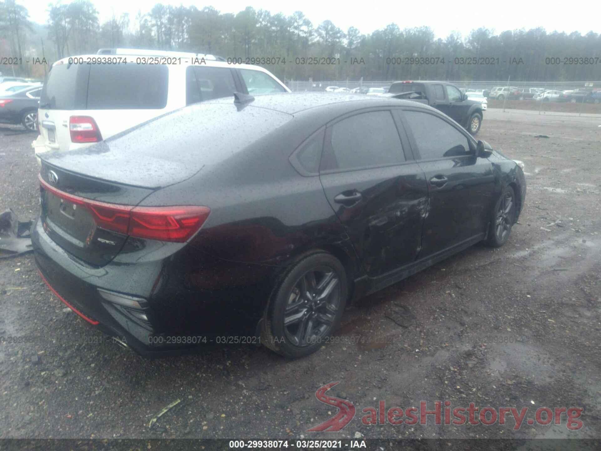 3KPF34ADXLE254434 2020 KIA FORTE