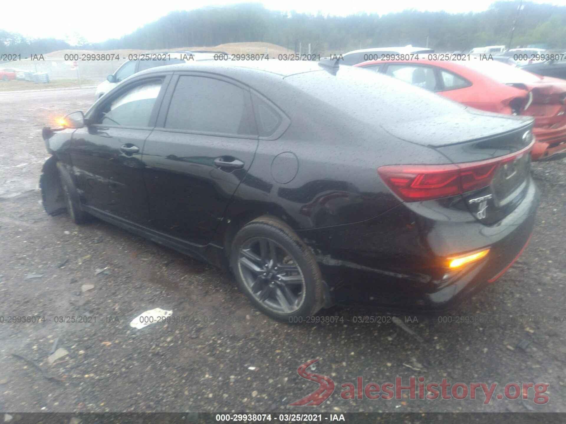 3KPF34ADXLE254434 2020 KIA FORTE