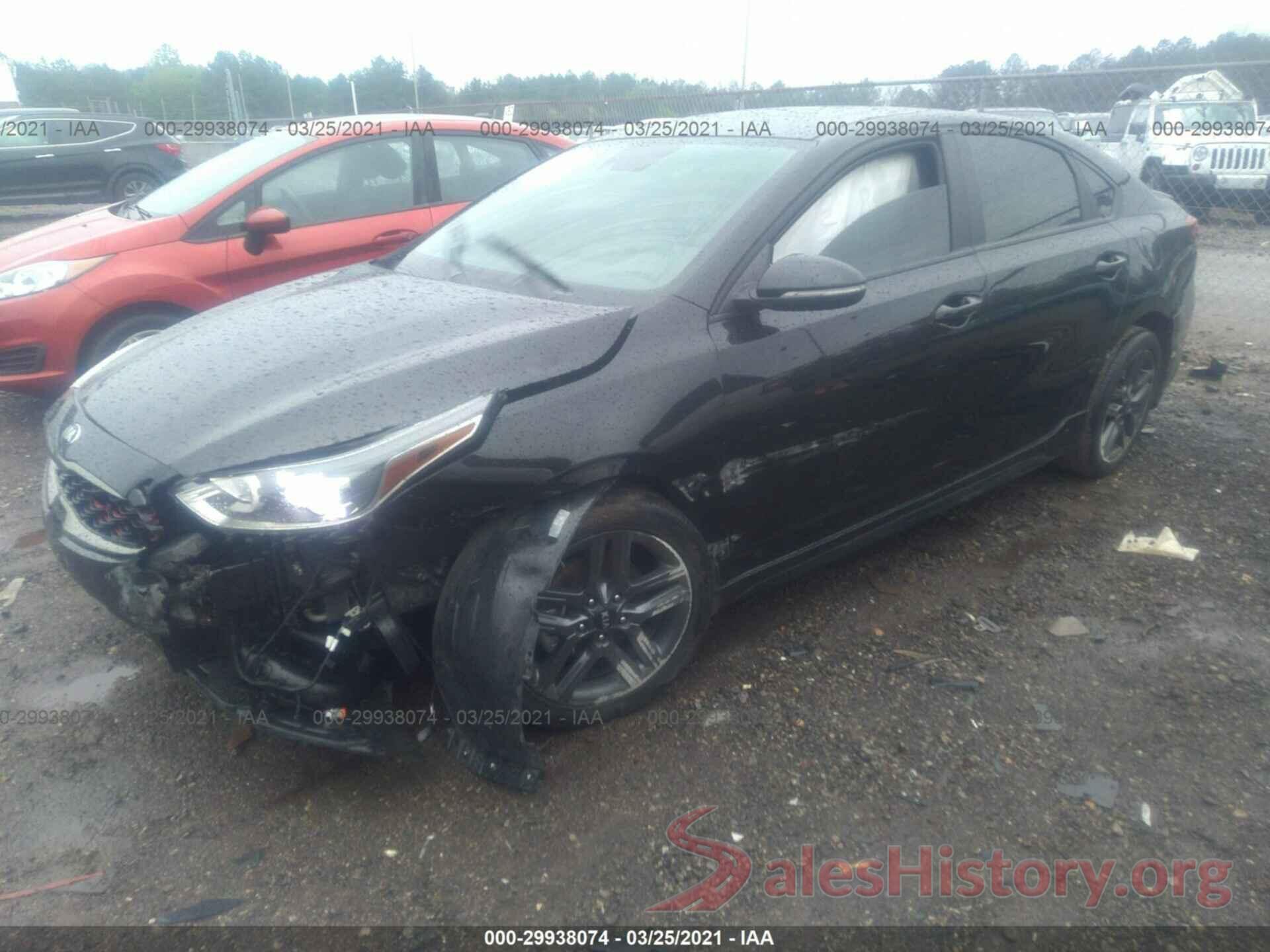 3KPF34ADXLE254434 2020 KIA FORTE