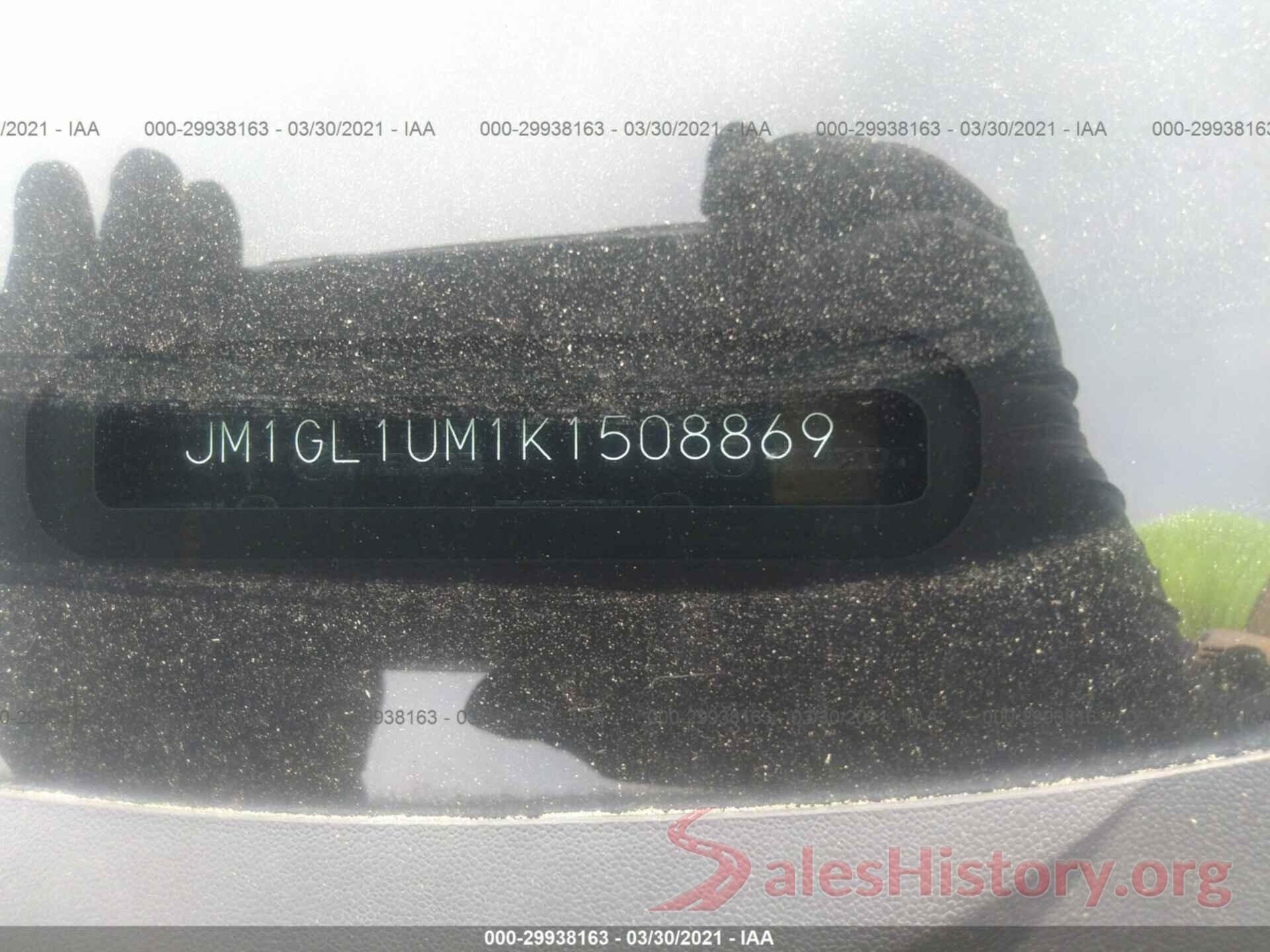 JM1GL1UM1K1508869 2019 MAZDA MAZDA6