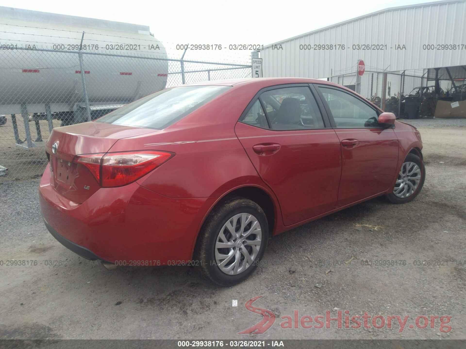 5YFBURHE8HP664372 2017 TOYOTA COROLLA