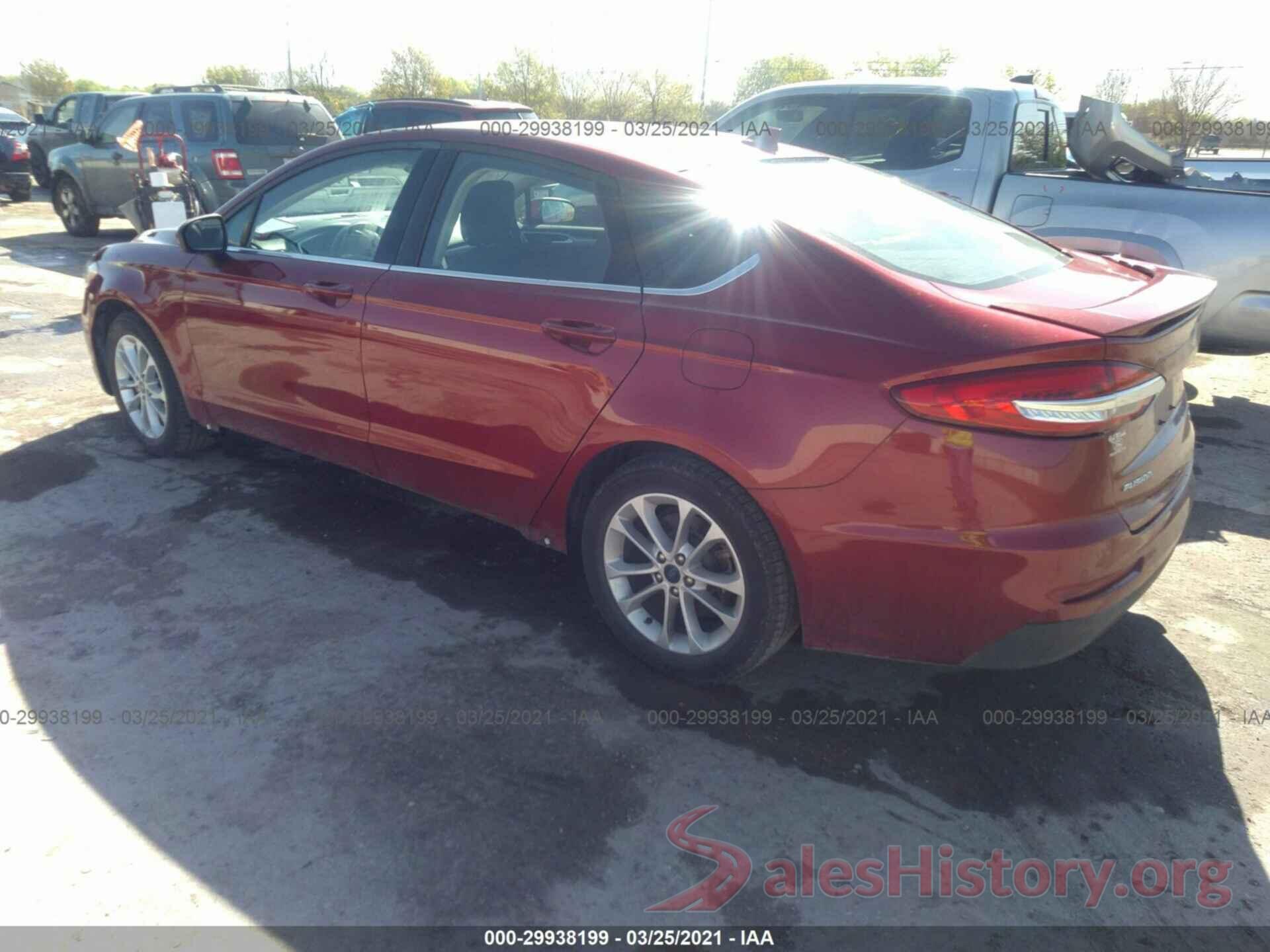 3FA6P0HDXKR250125 2019 FORD FUSION