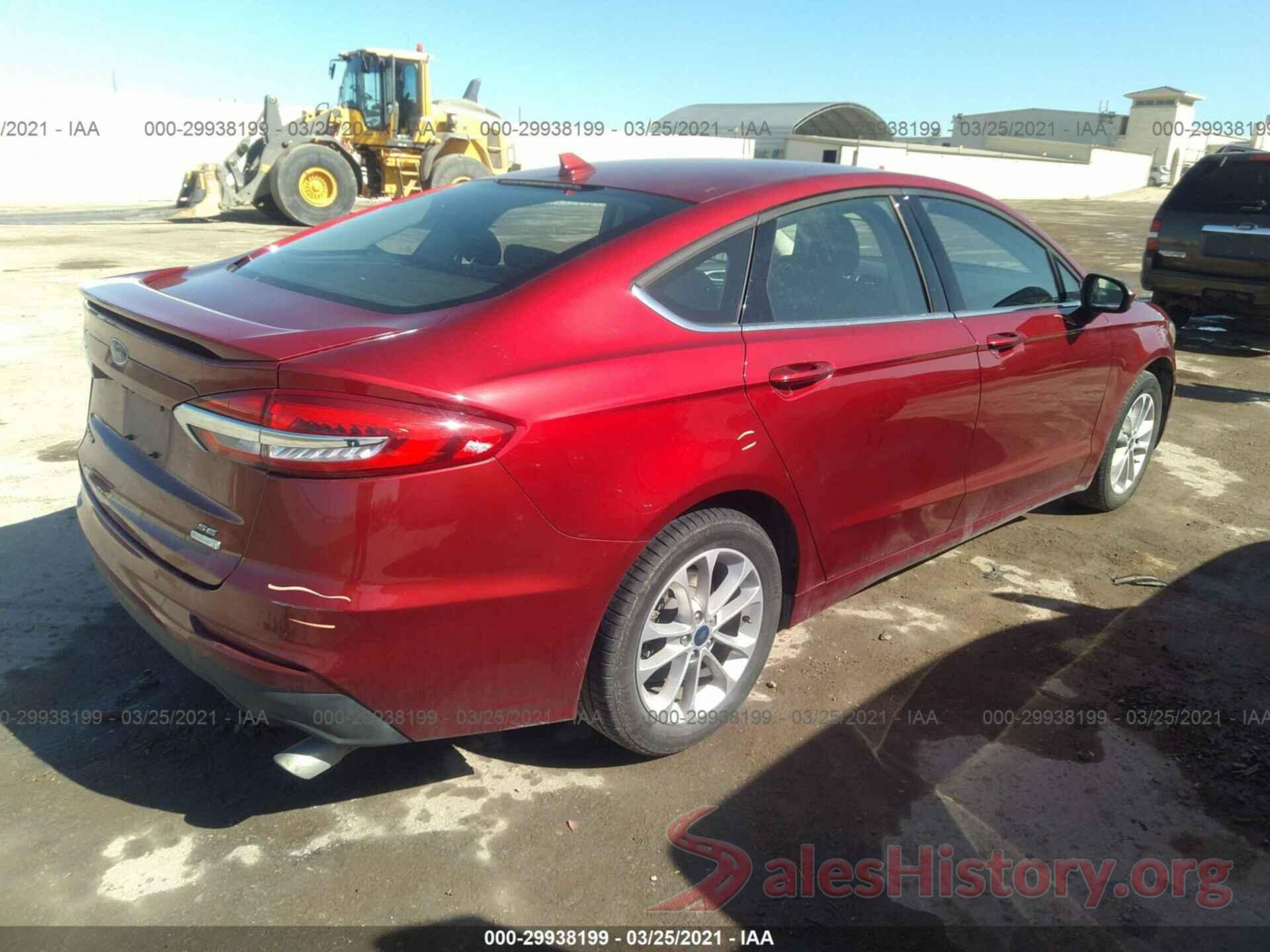 3FA6P0HDXKR250125 2019 FORD FUSION