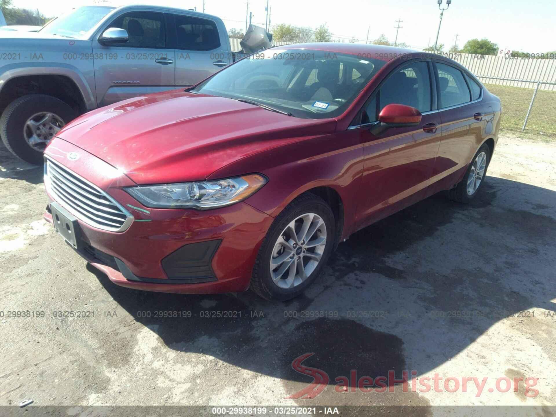 3FA6P0HDXKR250125 2019 FORD FUSION