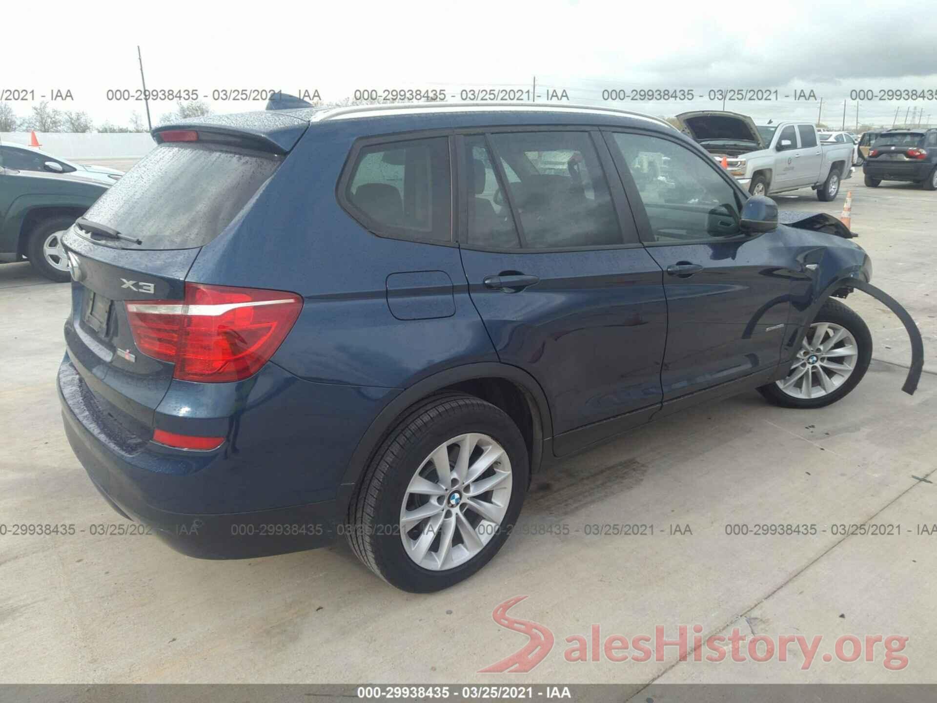 5UXWZ7C3XH0X42978 2017 BMW X3