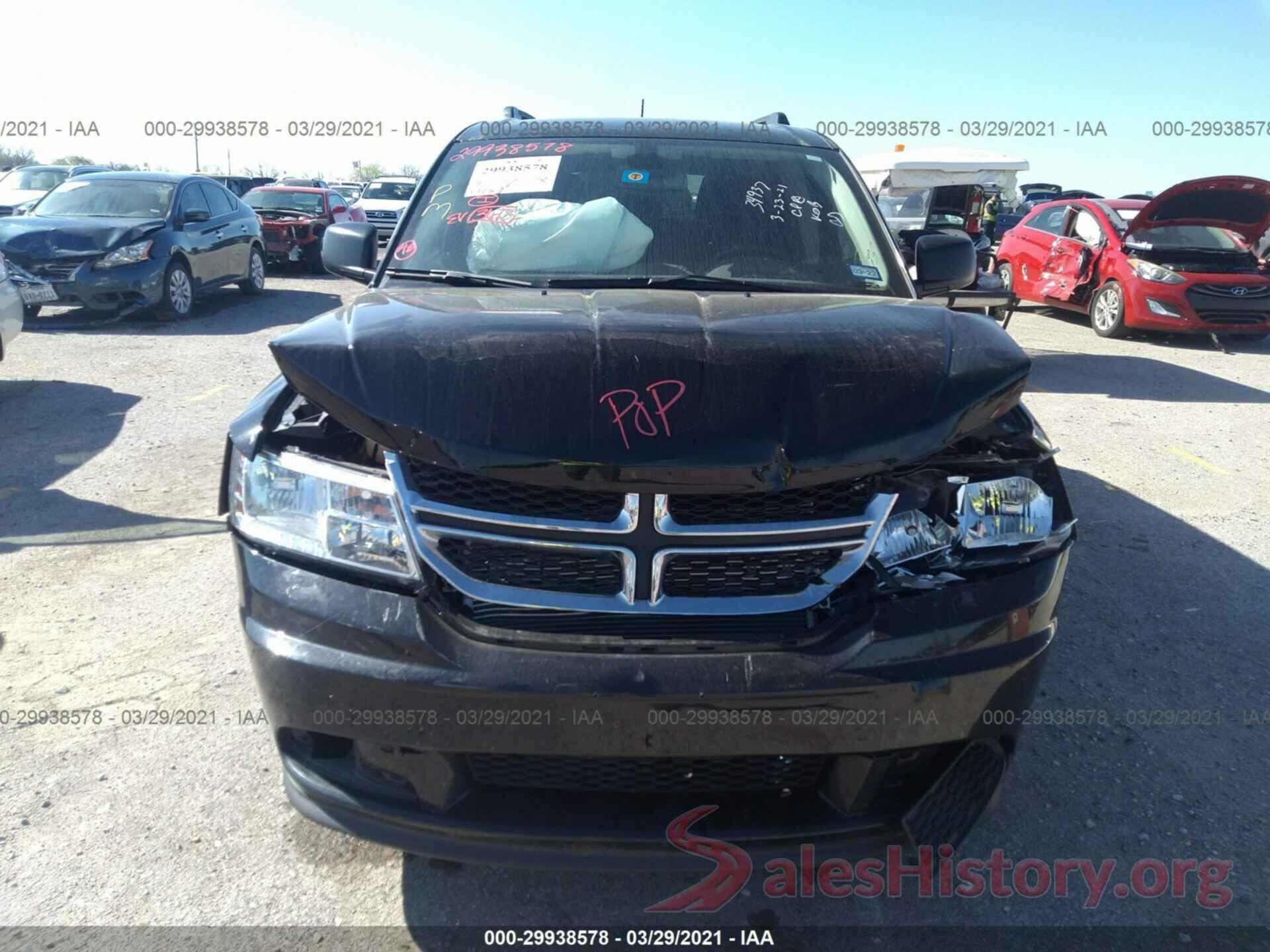 3C4PDCAB0JT525603 2018 DODGE JOURNEY