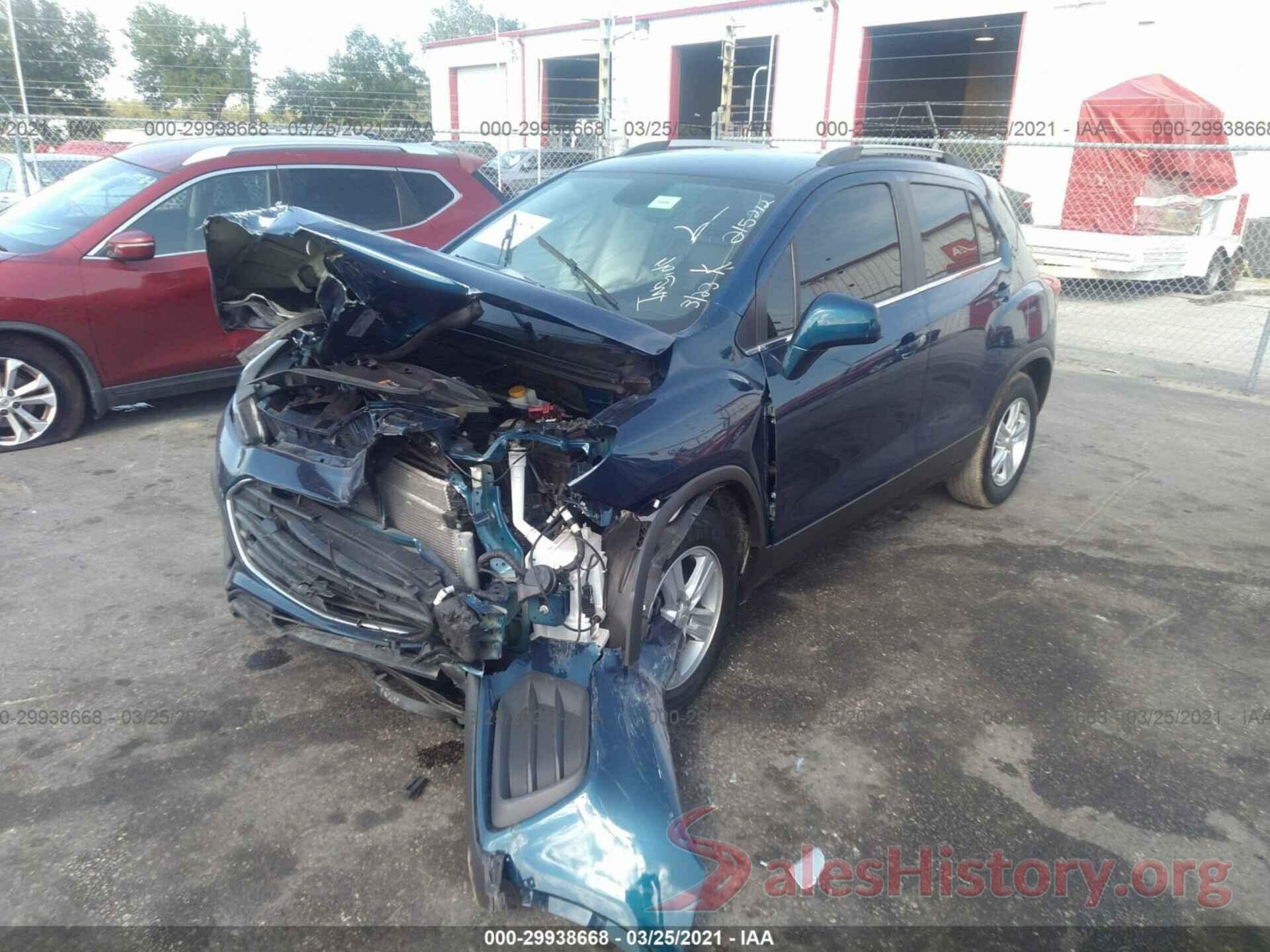 3GNCJLSB8KL157864 2019 CHEVROLET TRAX