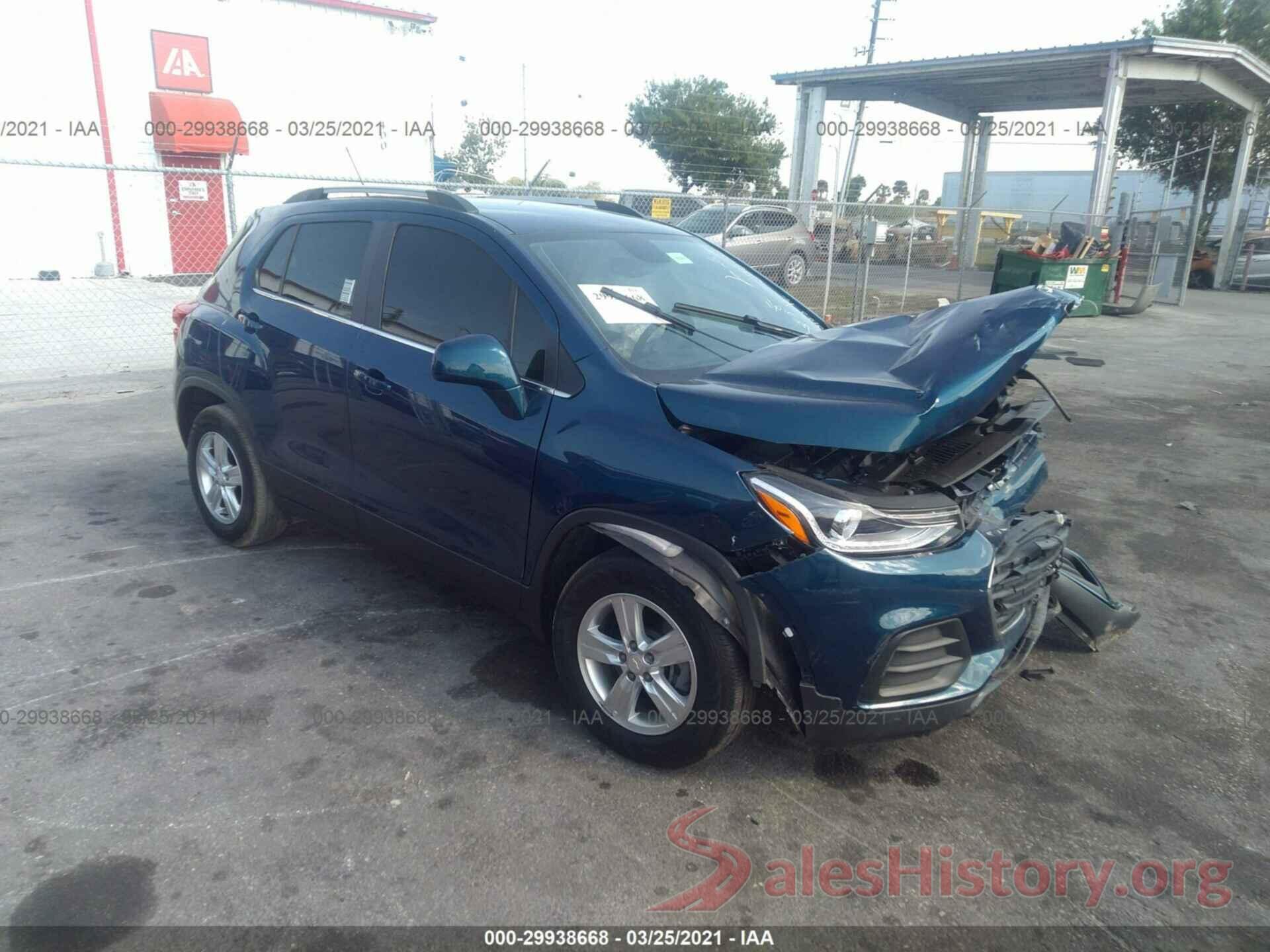 3GNCJLSB8KL157864 2019 CHEVROLET TRAX