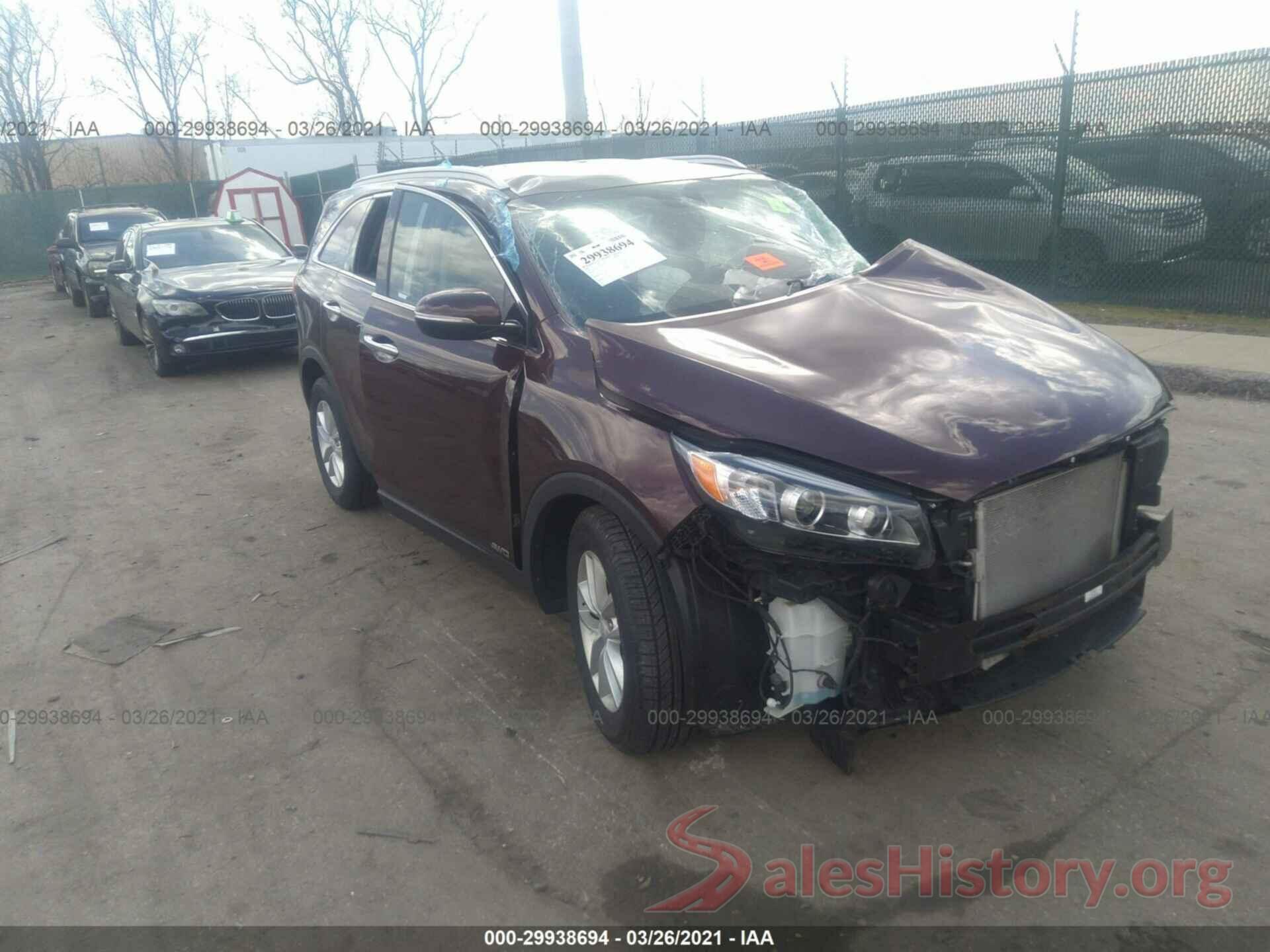 5XYPGDA35HG260703 2017 KIA SORENTO