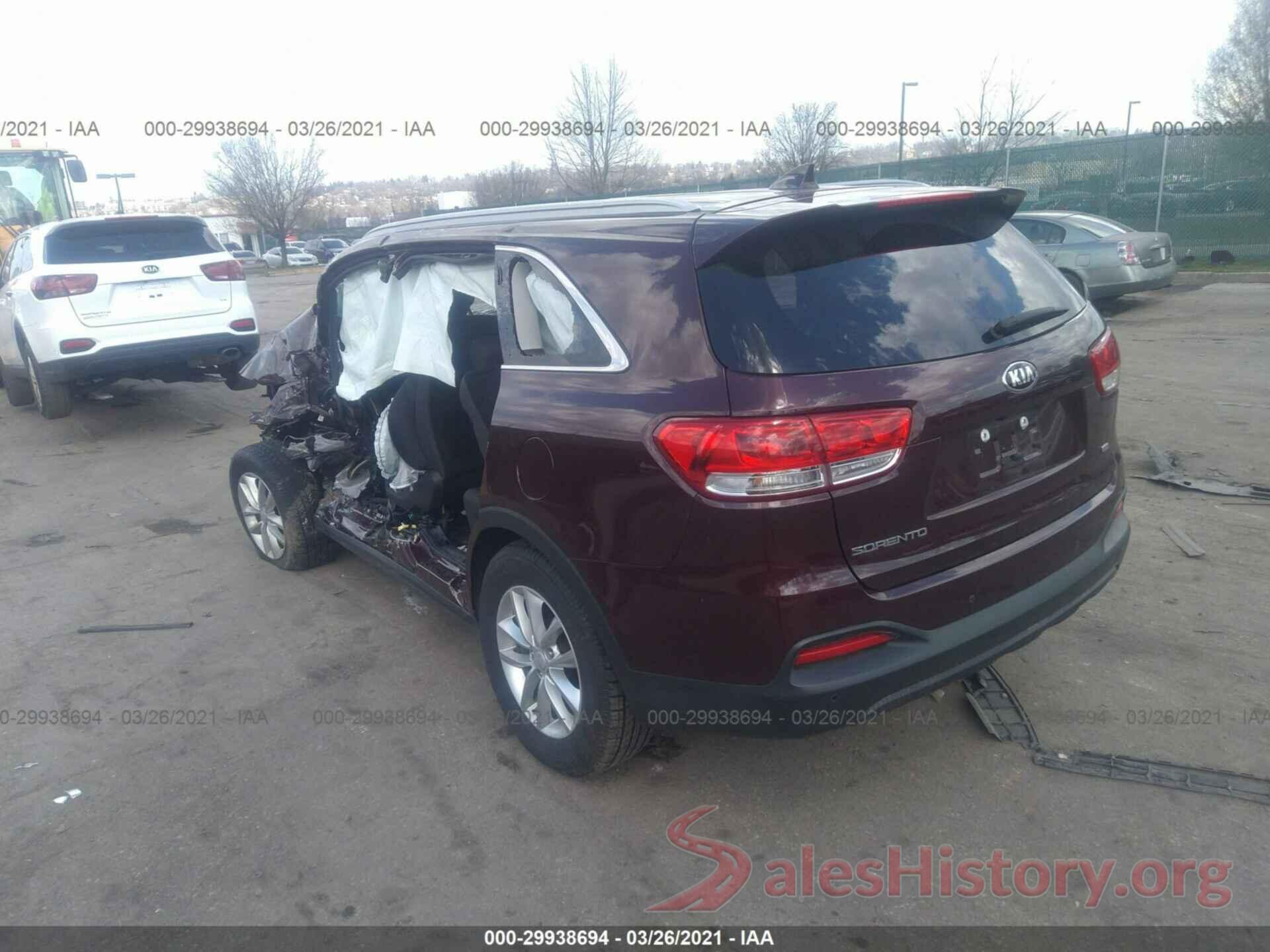 5XYPGDA35HG260703 2017 KIA SORENTO