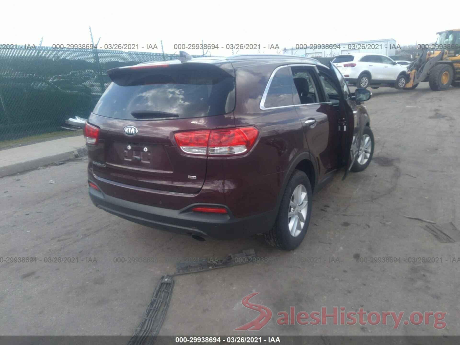 5XYPGDA35HG260703 2017 KIA SORENTO