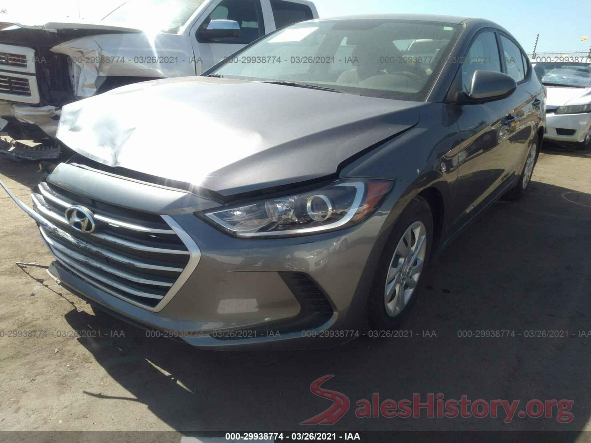 5NPD74LF6JH264669 2018 HYUNDAI ELANTRA