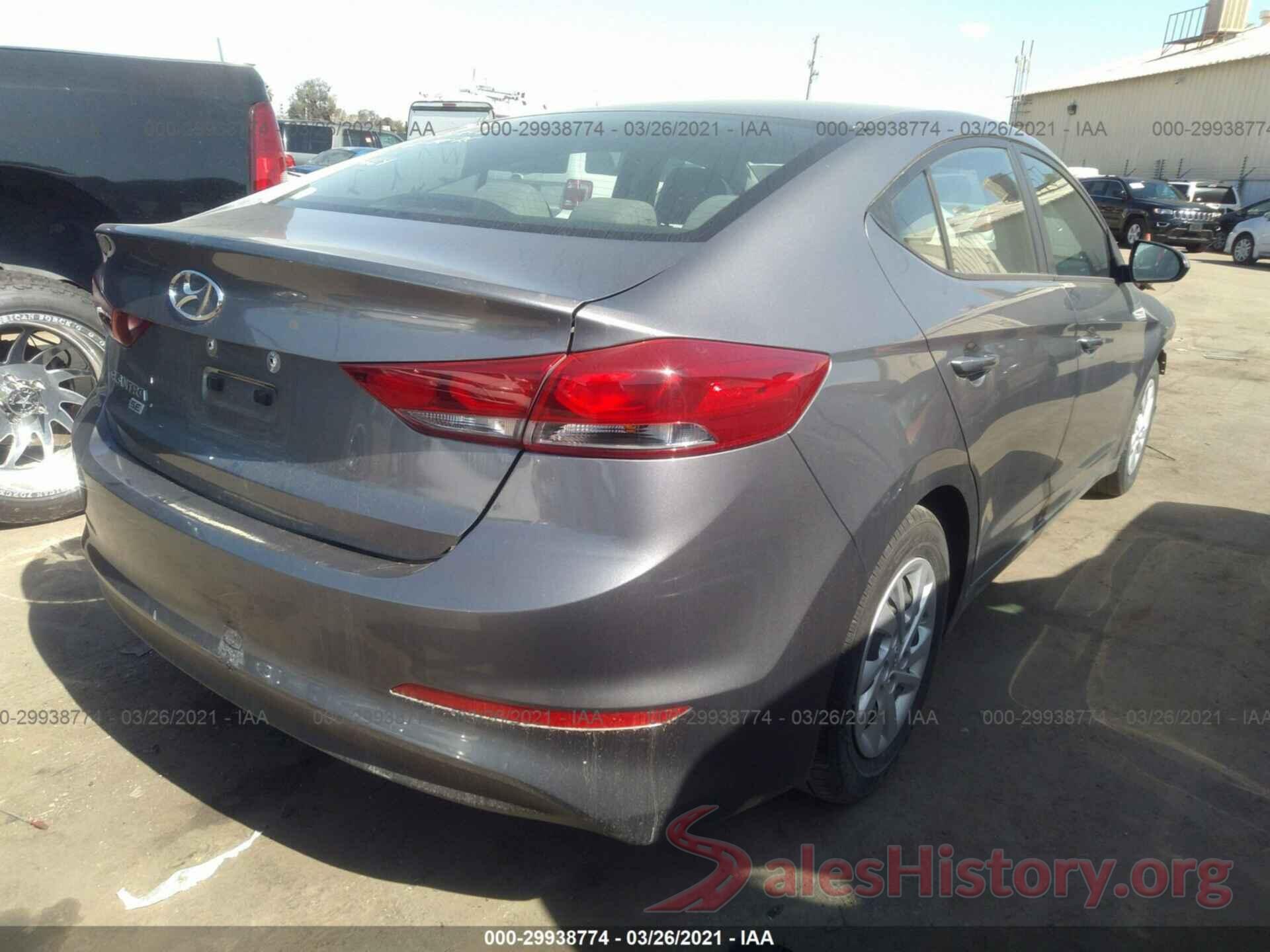 5NPD74LF6JH264669 2018 HYUNDAI ELANTRA