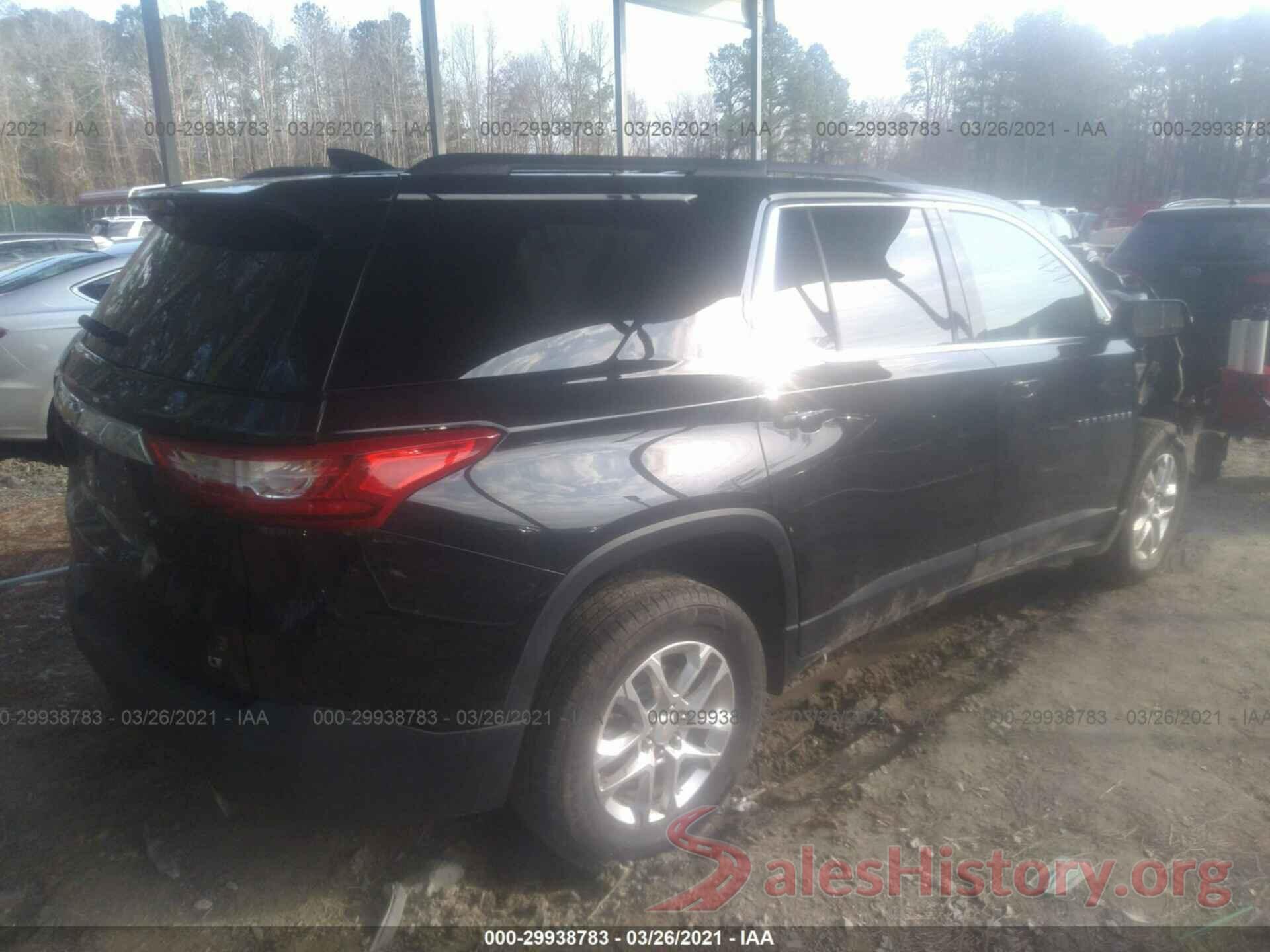 1GNERGKW8KJ221386 2019 CHEVROLET TRAVERSE