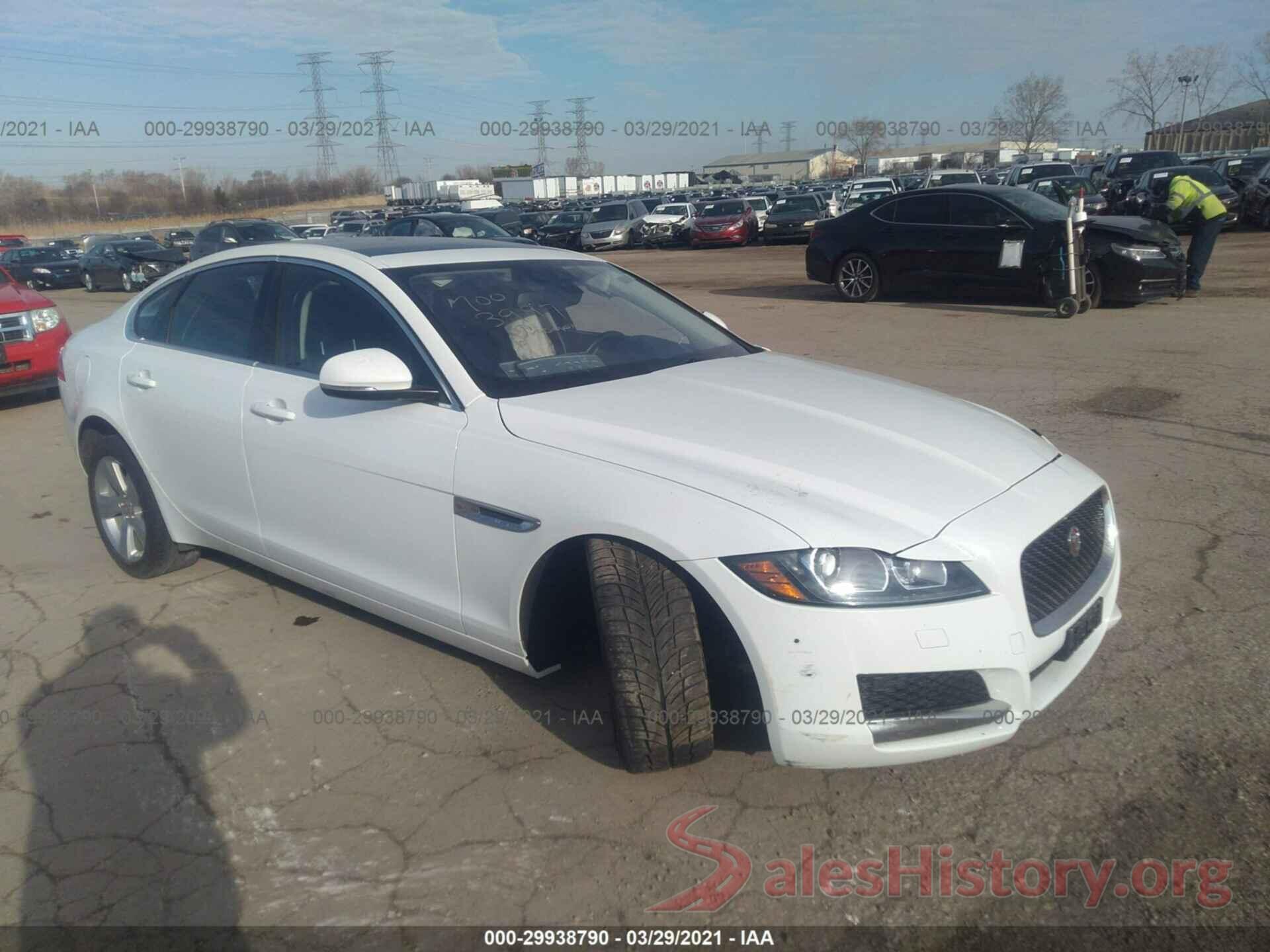 SAJBR4FX9JCY70731 2018 JAGUAR XF